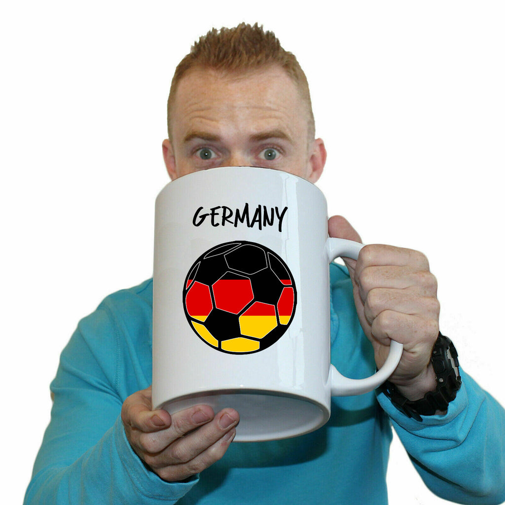 Germany Football - Funny Giant 2 Litre Mug
