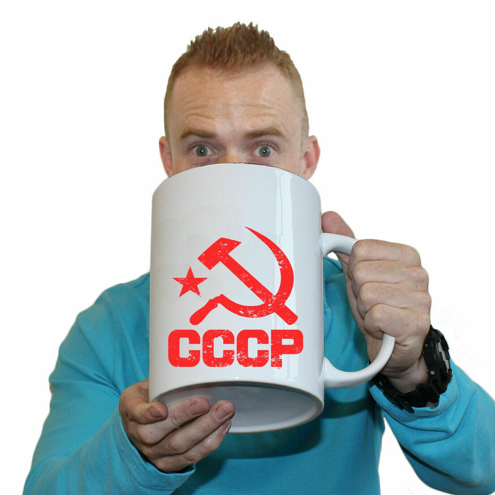 Cccp Red - Funny Giant 2 Litre Mug Cup