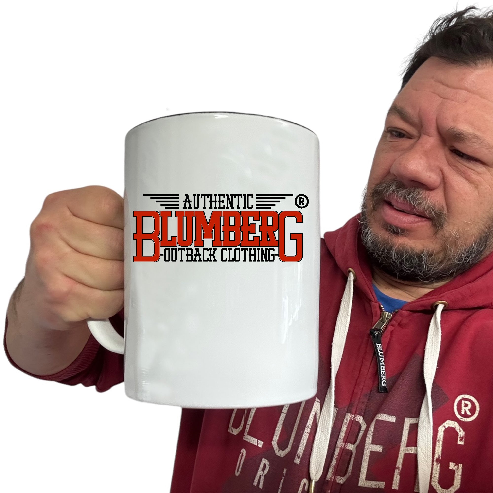 Blumberg Authentic Outback Clothing Australia - Funny Giant 2 Litre Mug