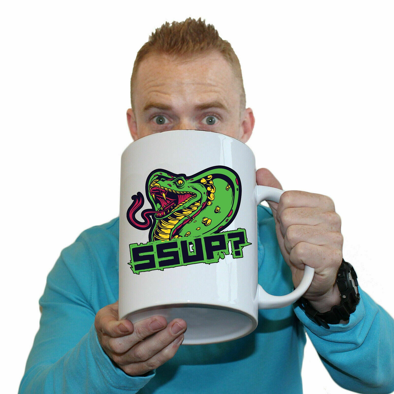 Ssup Snake Fashion - Funny Giant 2 Litre Mug