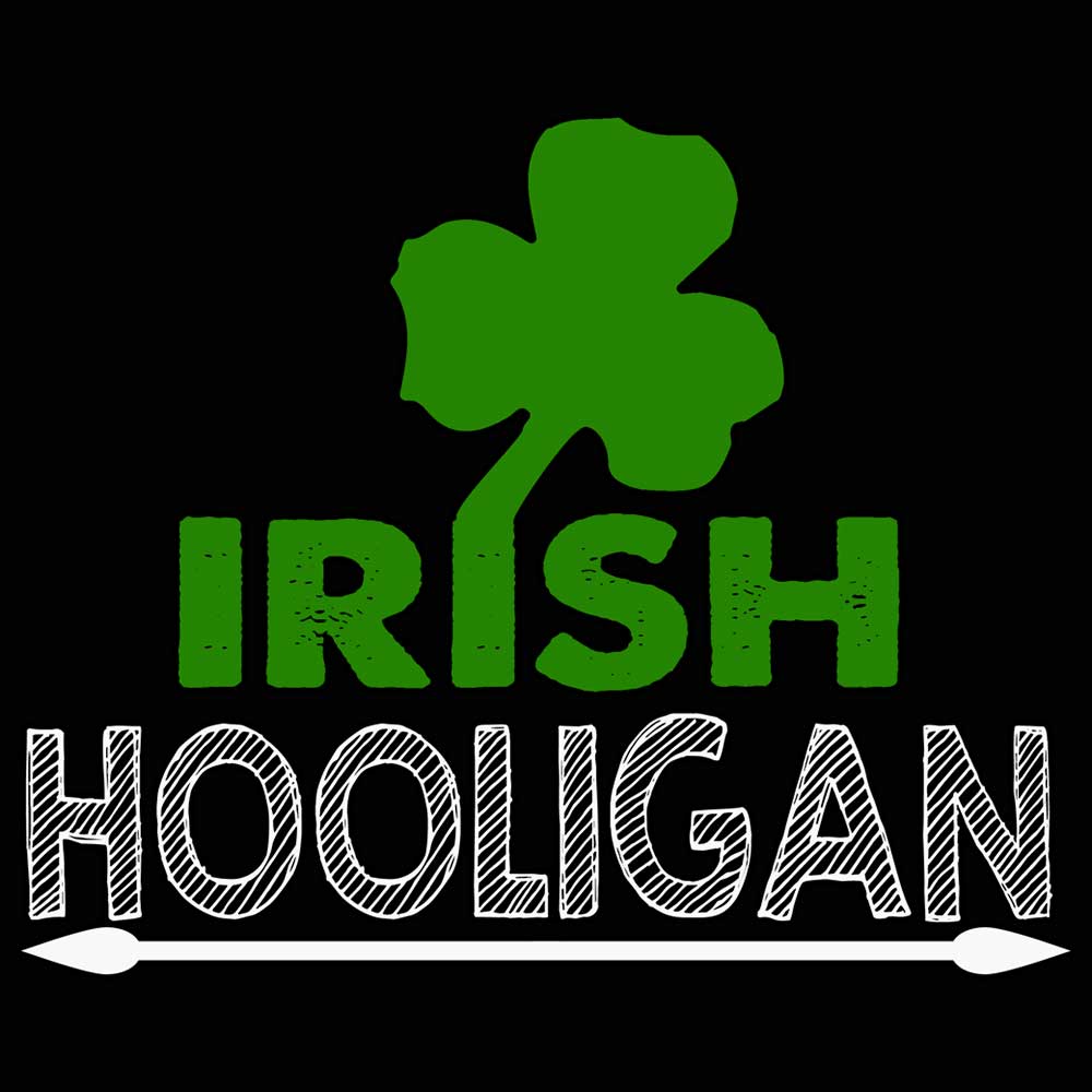 Irish Hooligan V2 St Patricks Day - Mens 123t Funny T-Shirt Tshirts