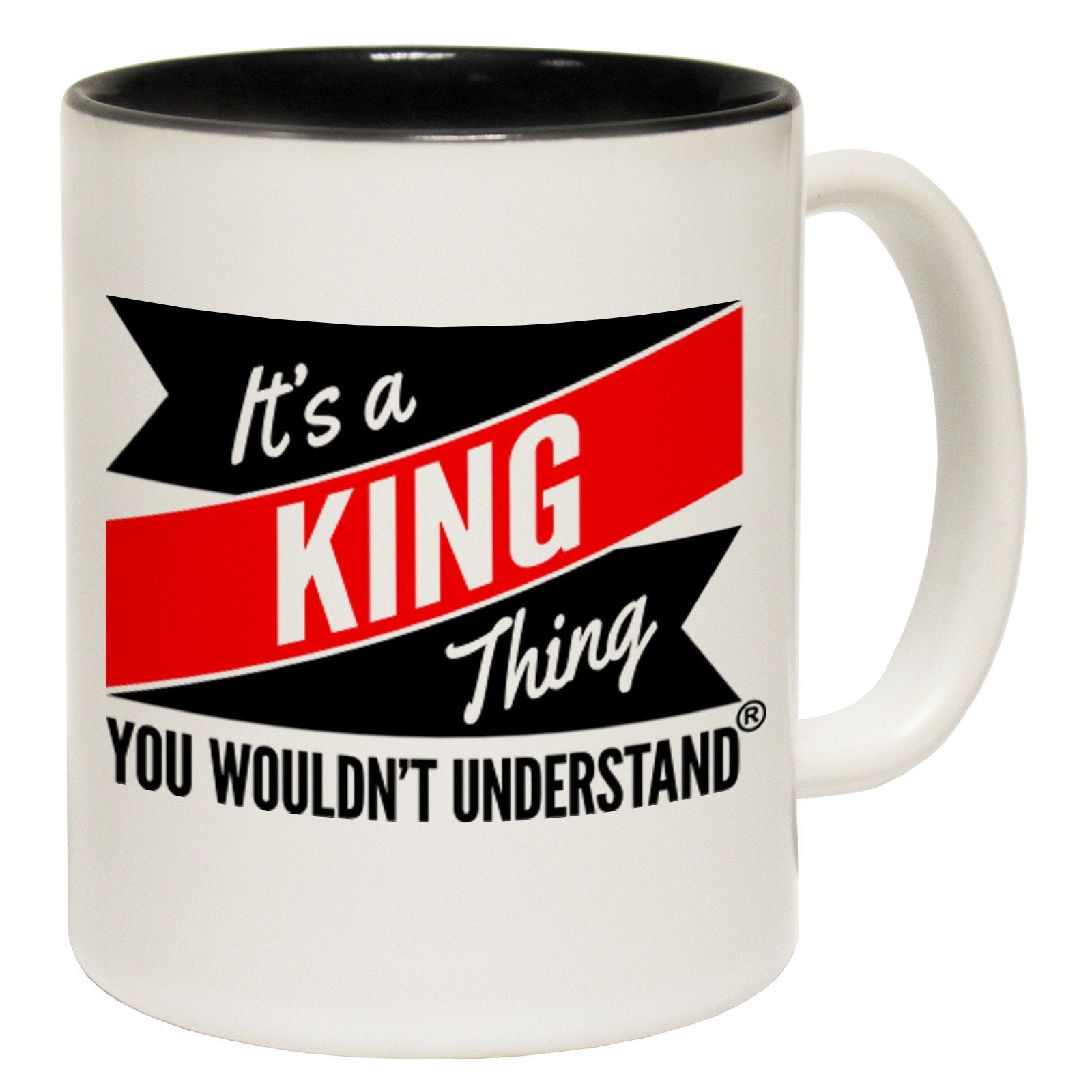 123t New It's A King Thing You Wouldn't Understand Funny Mug, 123t Mugs