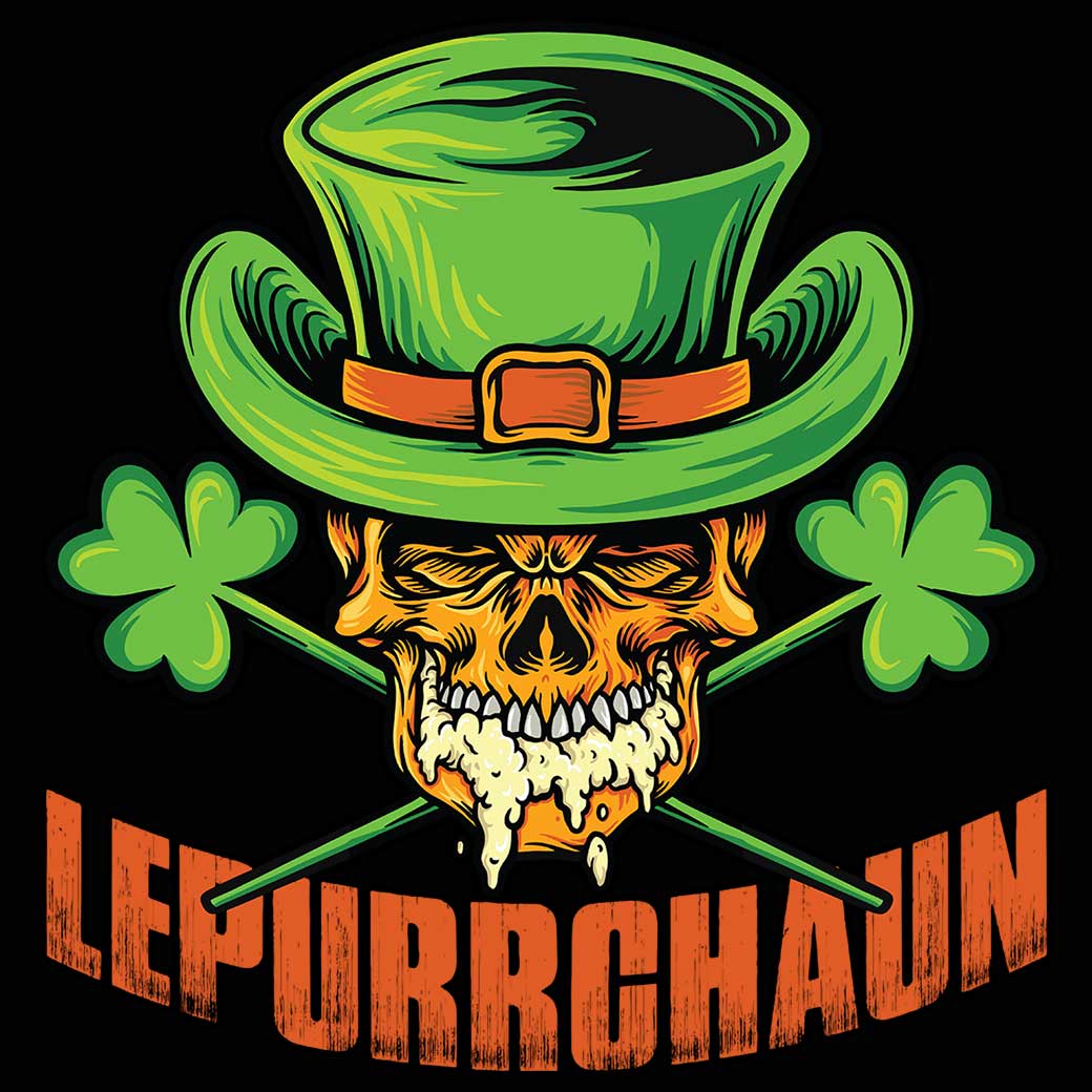 Lepurrchaun Irish St Patricks Day Ireland - Mens 123t Funny T-Shirt Tshirts