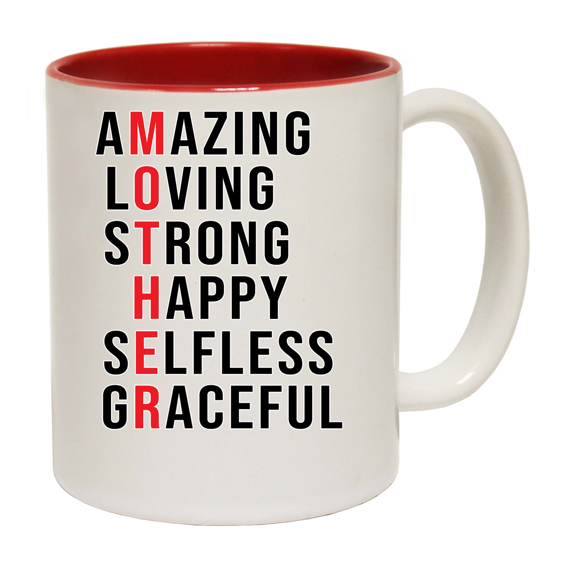 Mother Amazing Loving Stong Mum - Funny Coffee Mug