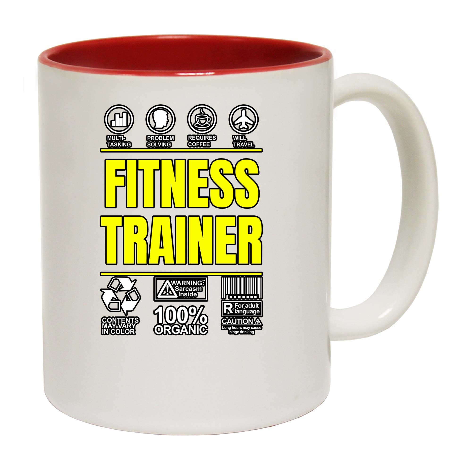 Fitness Trainer Sarcastic Humour - Funny Coffee Mug