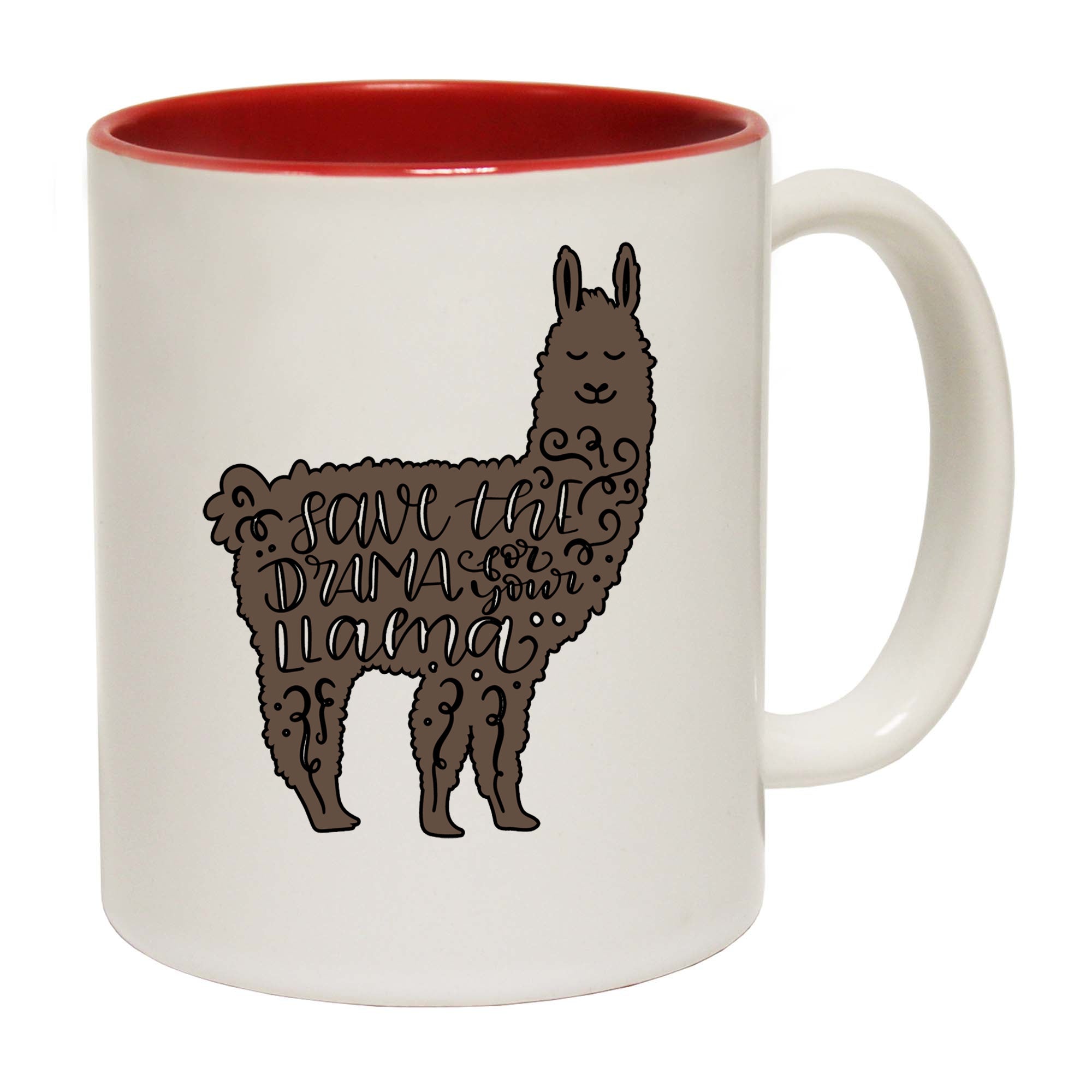 Save The Drama Llama - Funny Coffee Mug