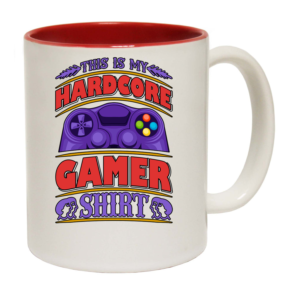 This Is My Hardcore Gamer Shirt Gaming - Funny Coffee Mug