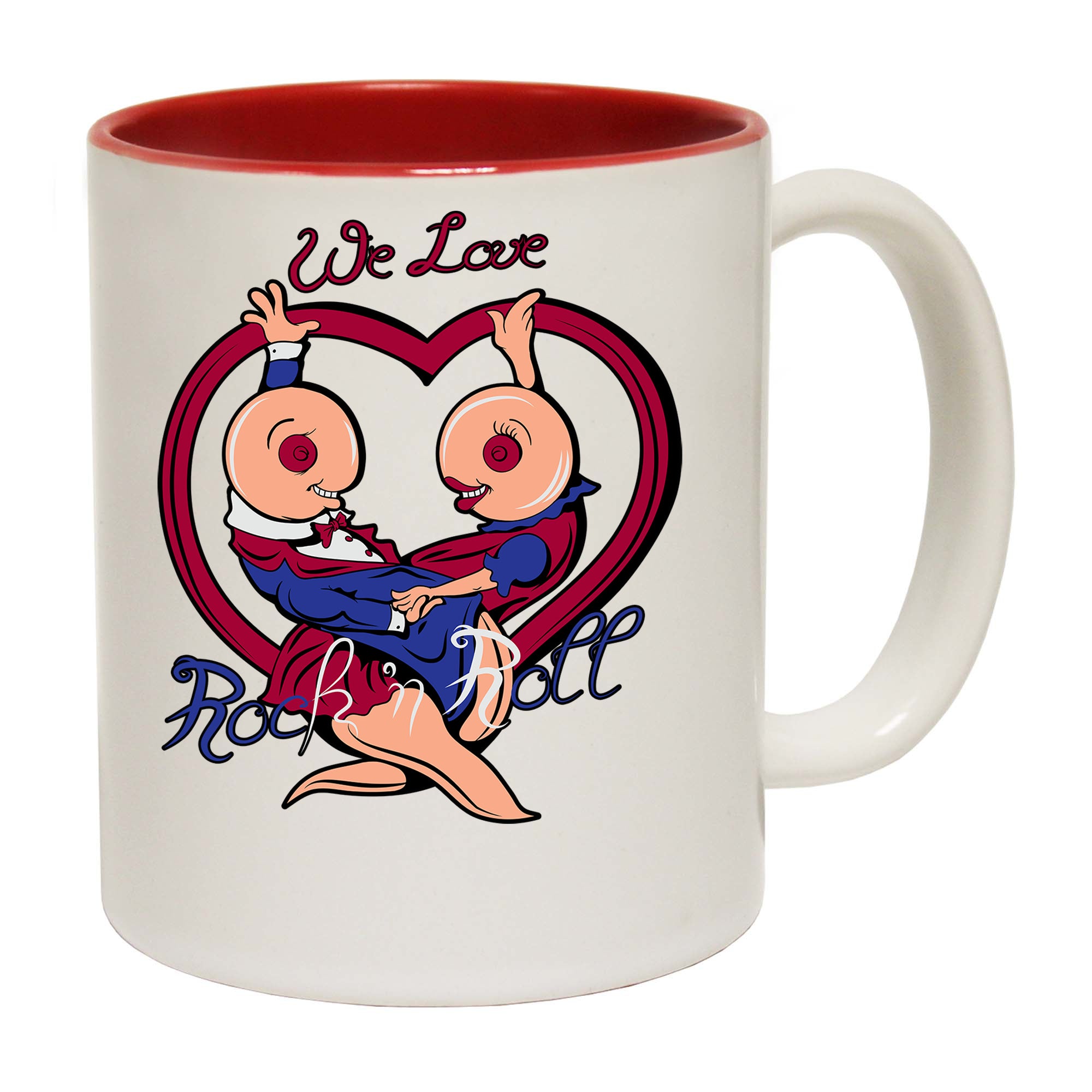 We Love Rock And Roll Dancing - Funny Coffee Mug