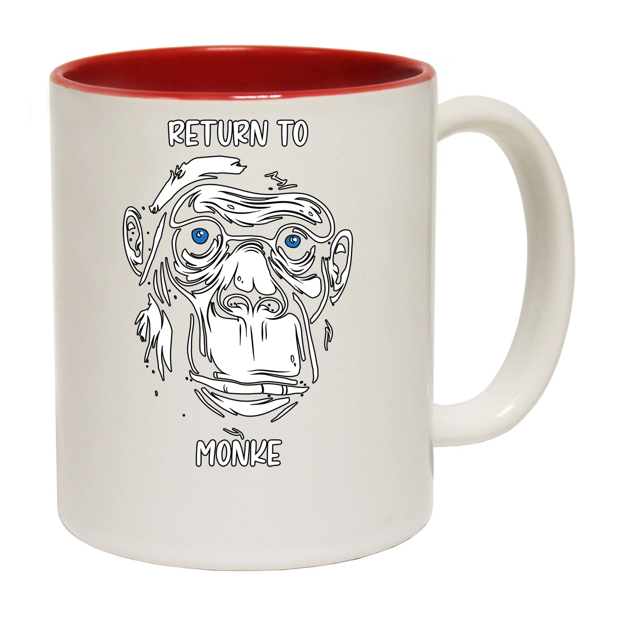 Return To Monke - Funny Coffee Mug