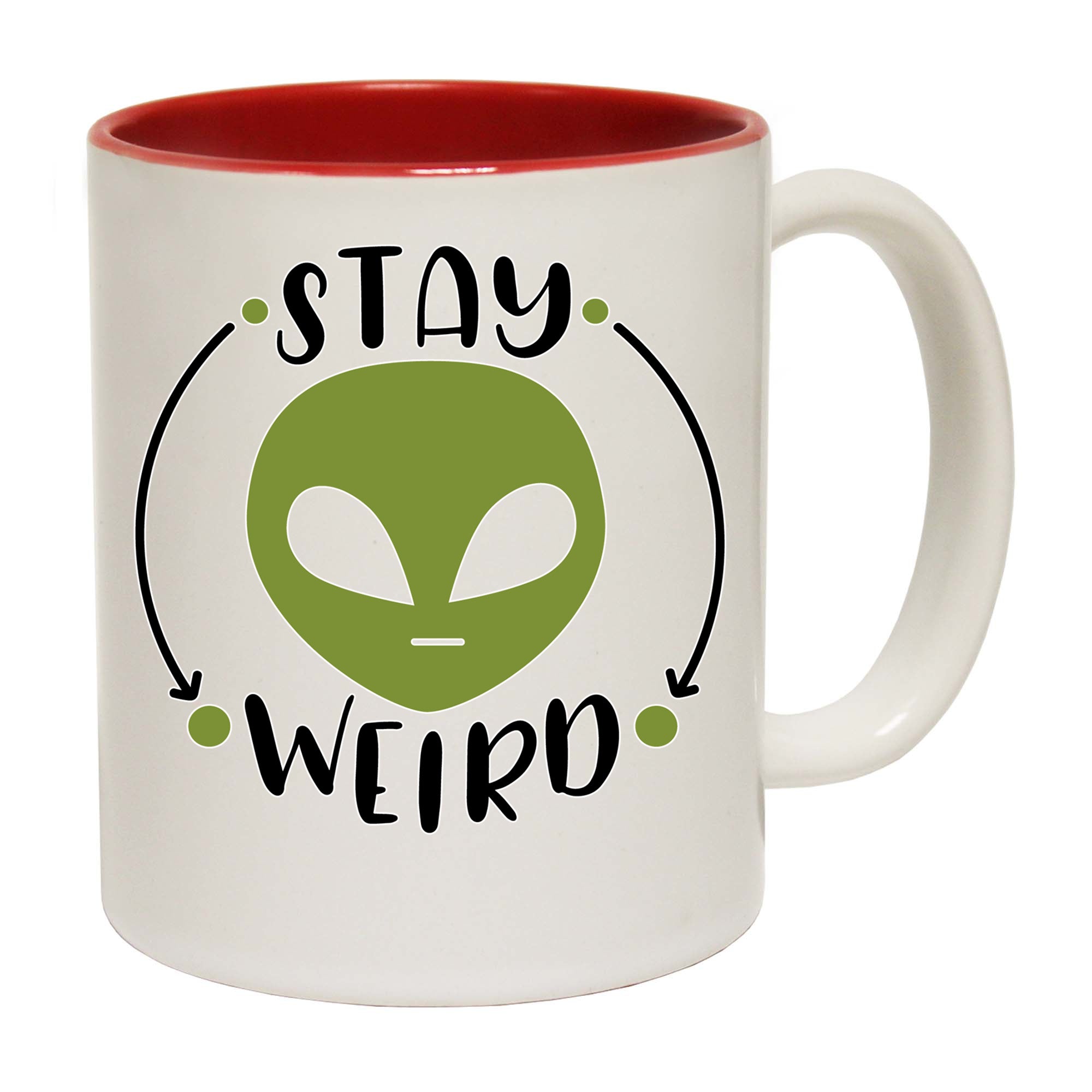 Stay Weird Alien V2 - Funny Coffee Mug
