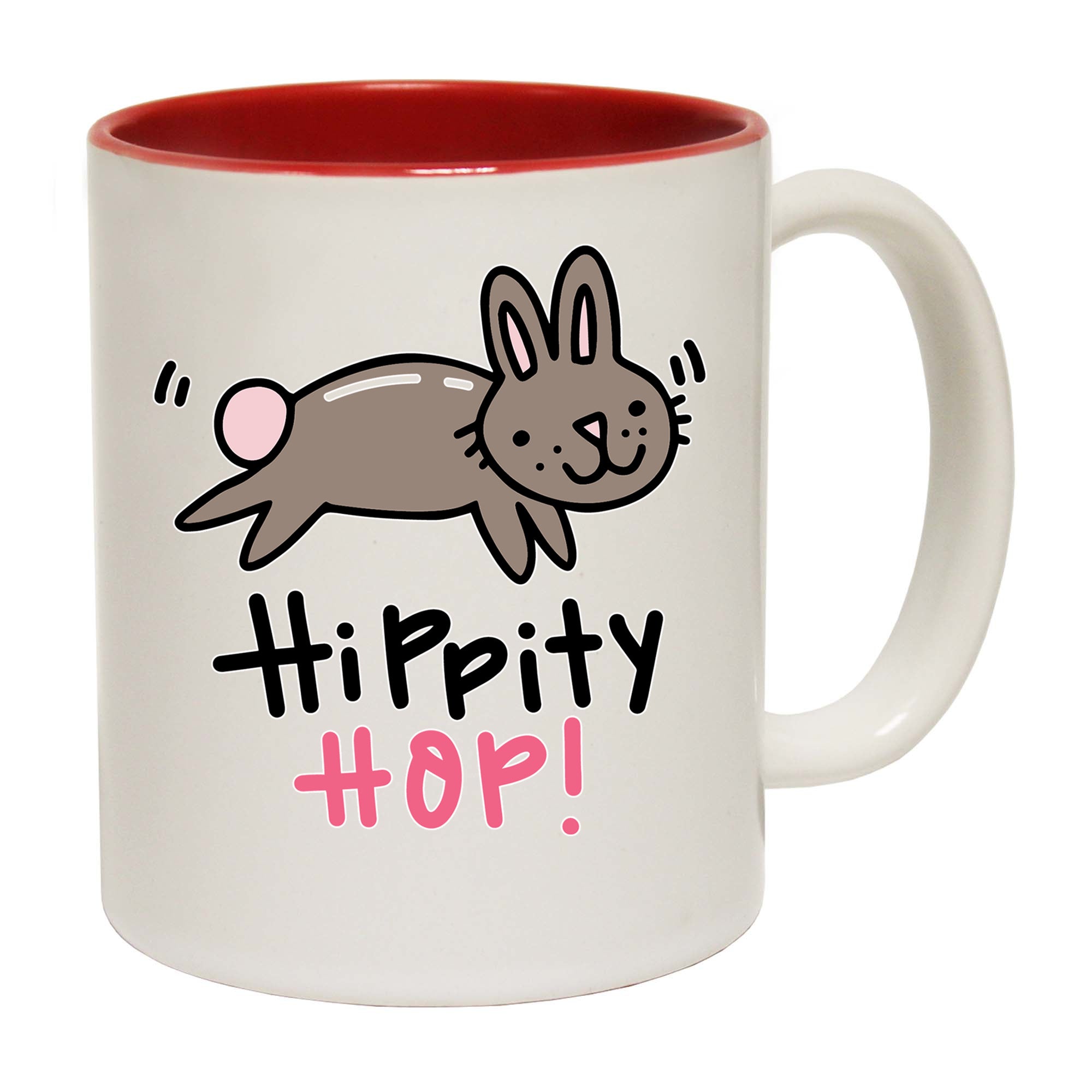 Hippity Hop Rabbit - Funny Coffee Mug
