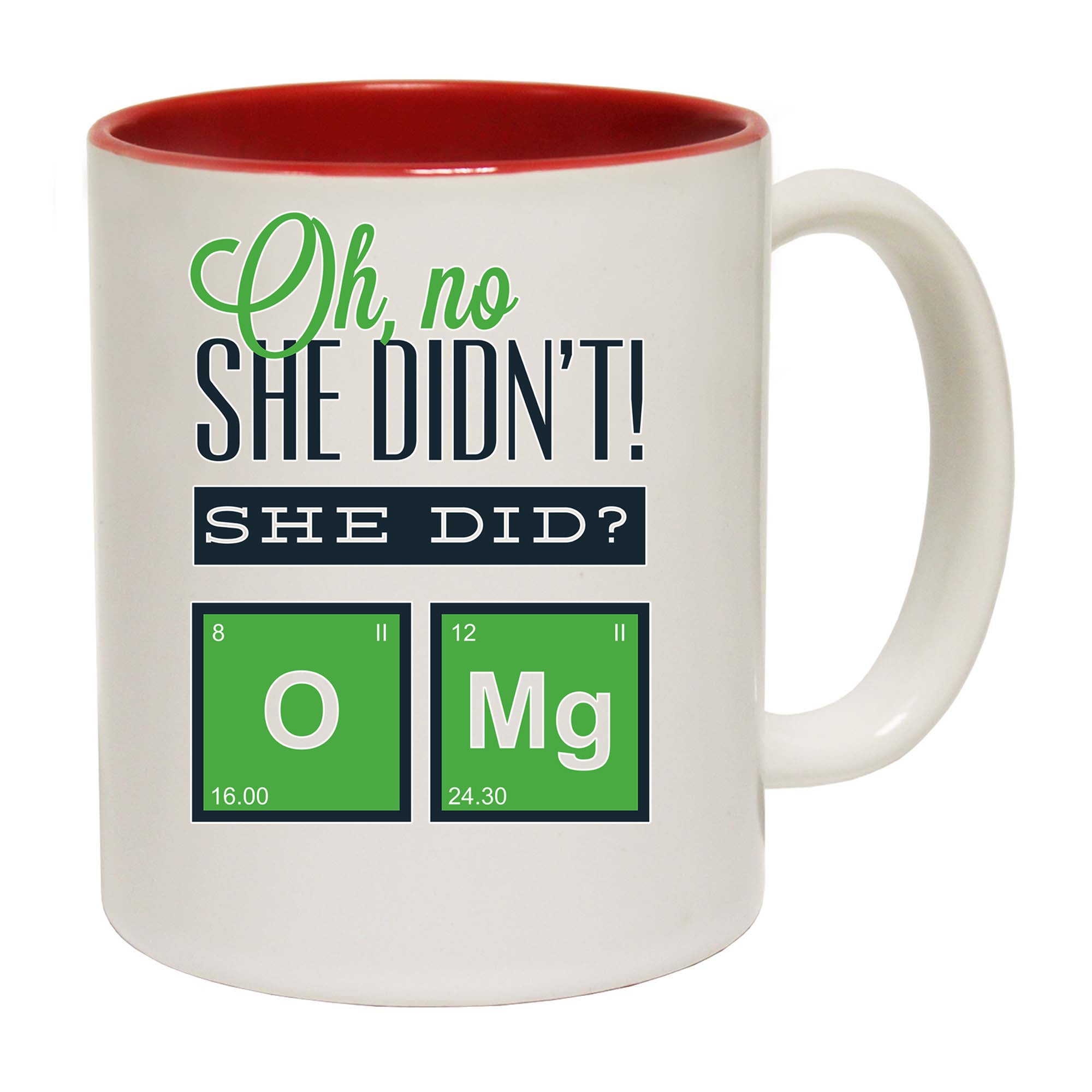 Oh No She Didnt Omg - Funny Coffee Mug