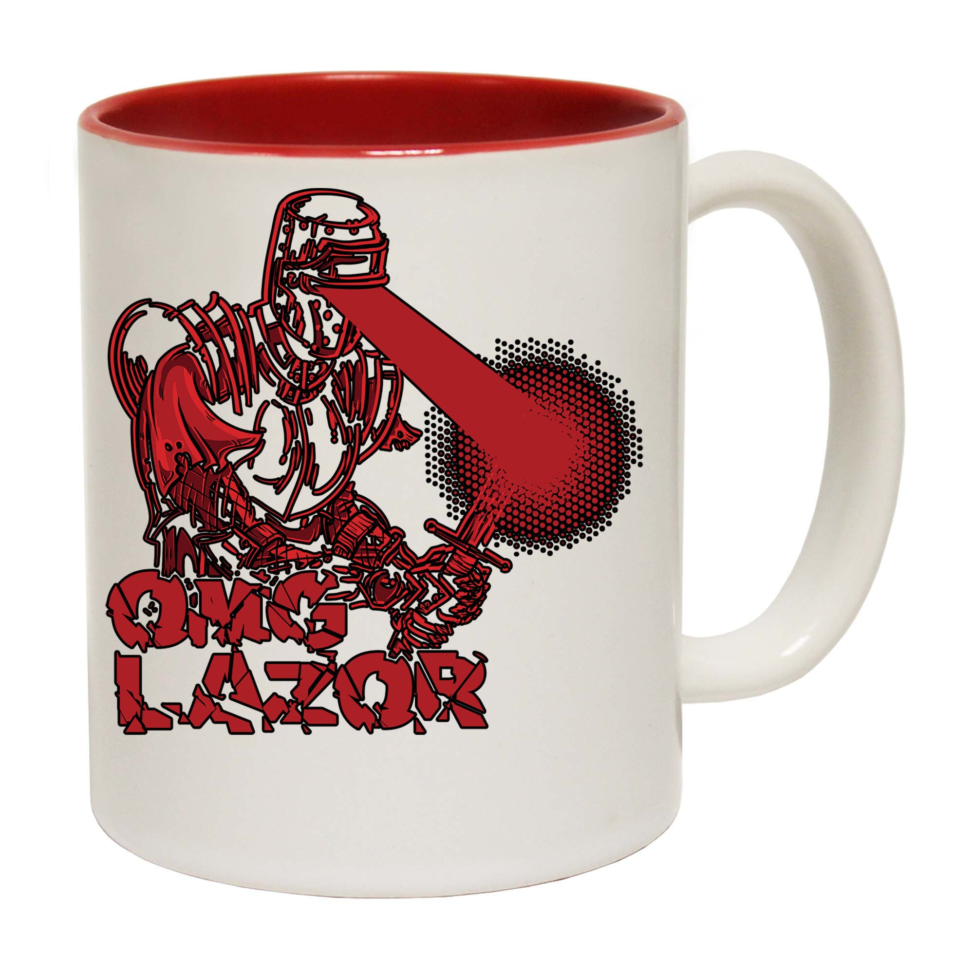 Ned Kelly Omg Lazor - Funny Coffee Mug