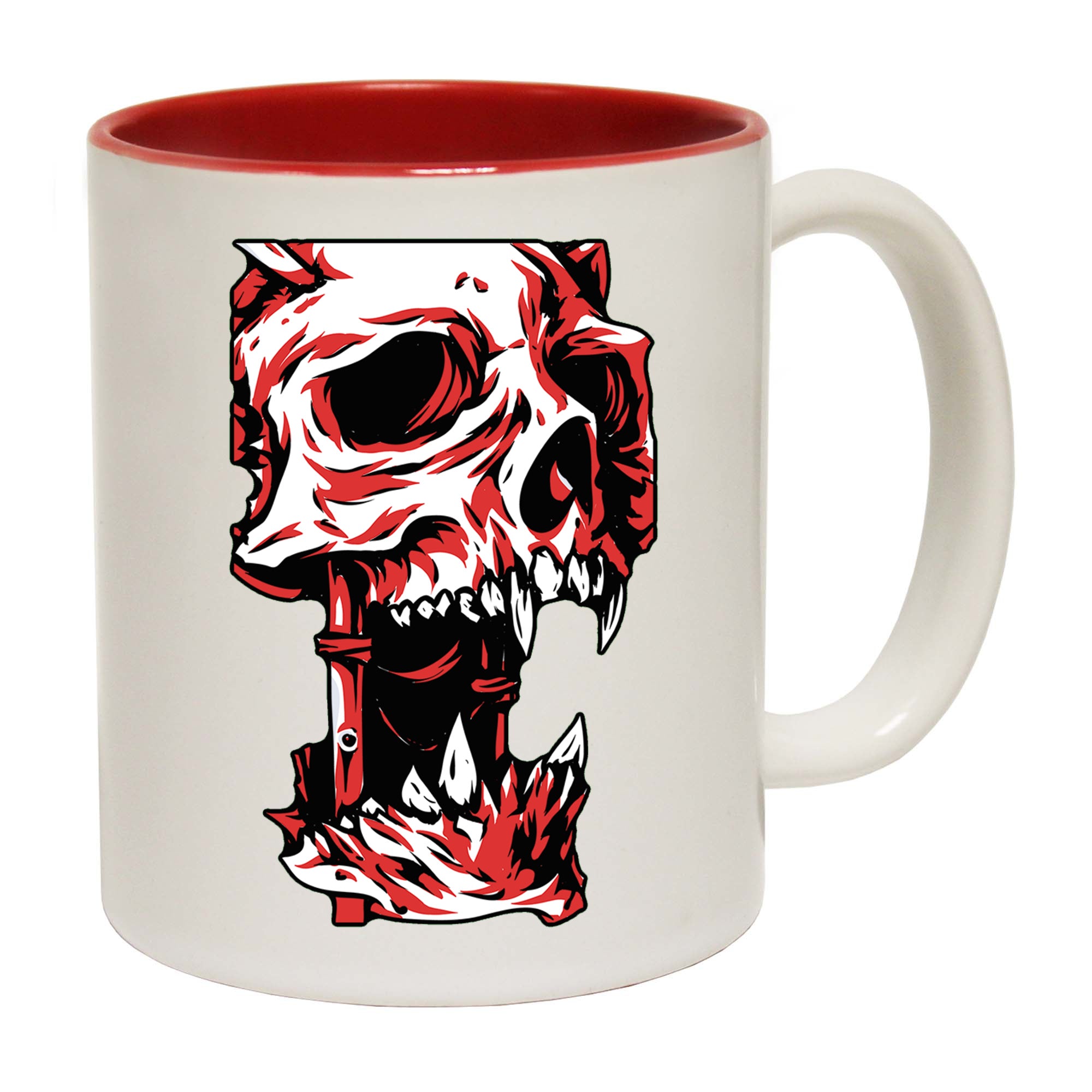 Broken Skull Fashion - Funny Coffee Mug