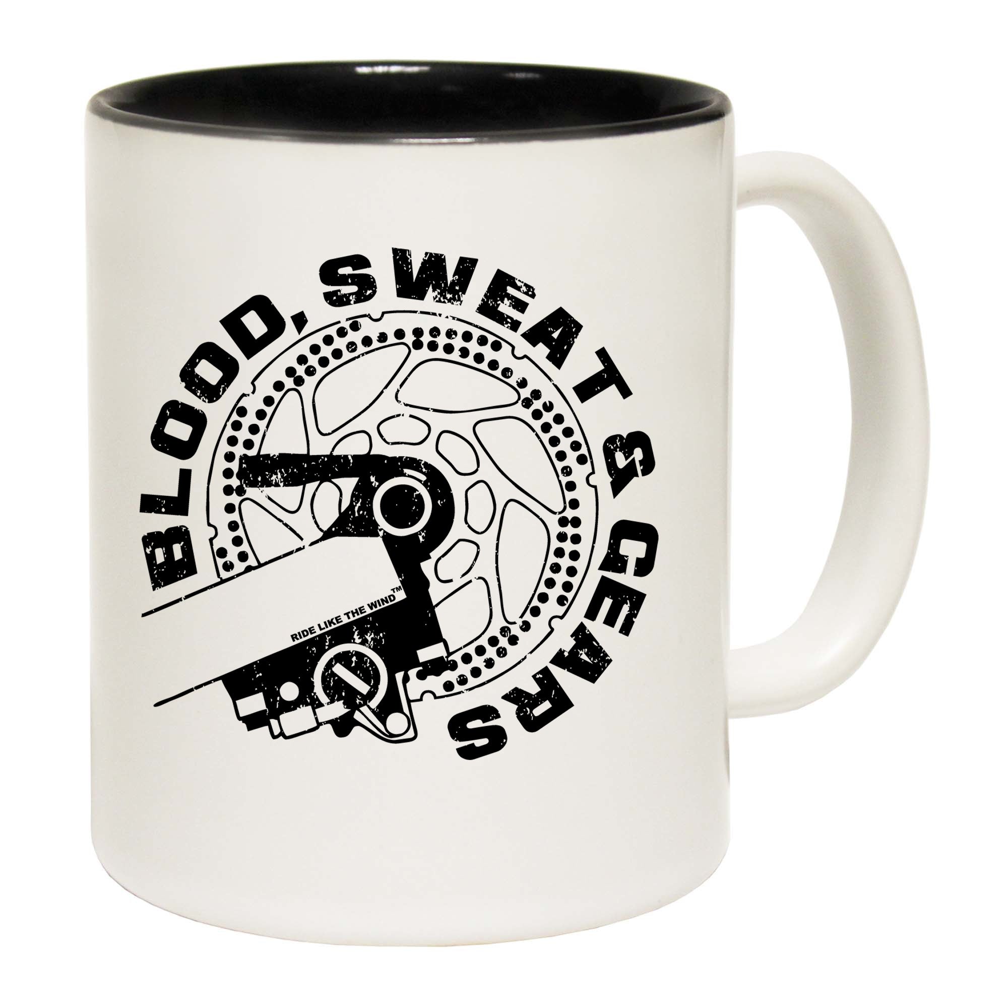 Blood Sweat And Gears - Funny Coffee Mug