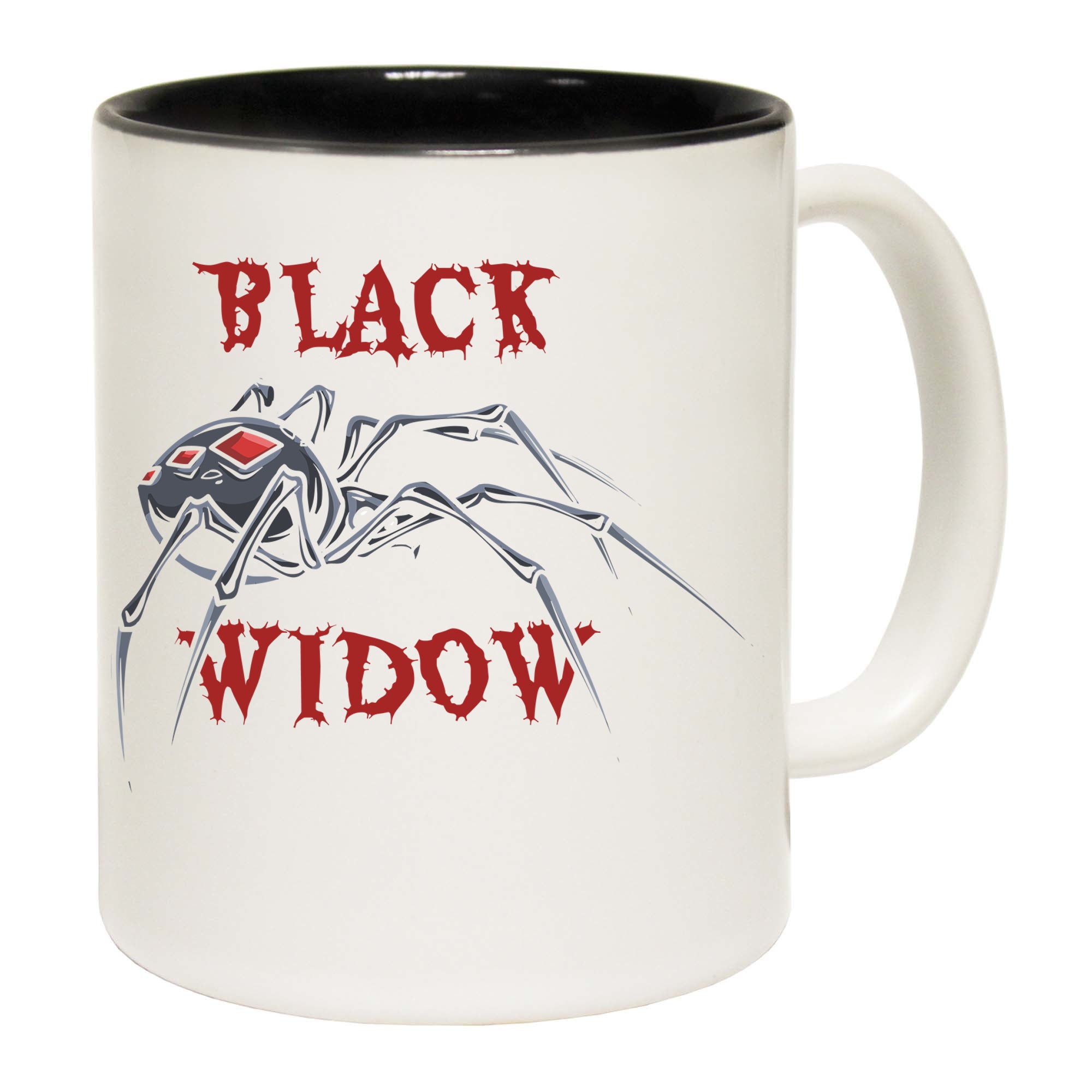 Black Widow Spider - Funny Coffee Mug