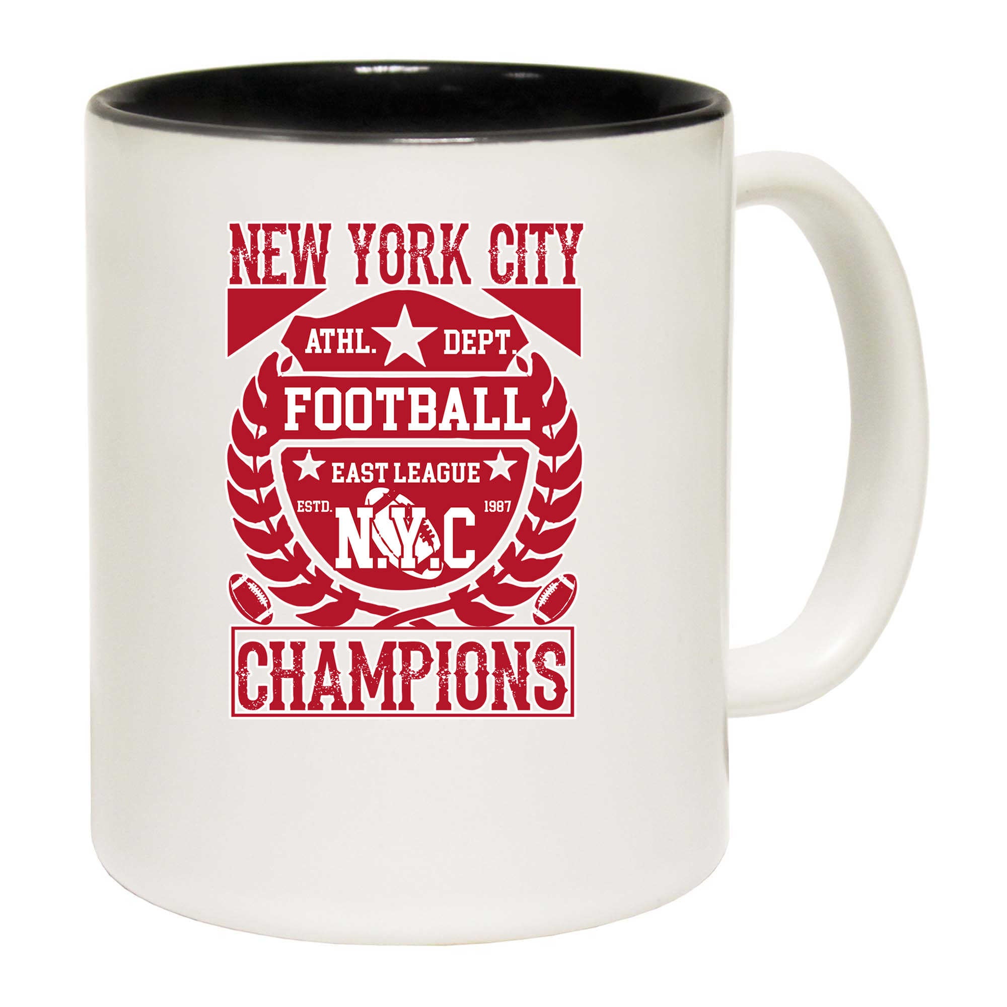New York City Athl Football Dept - Funny Coffee Mug