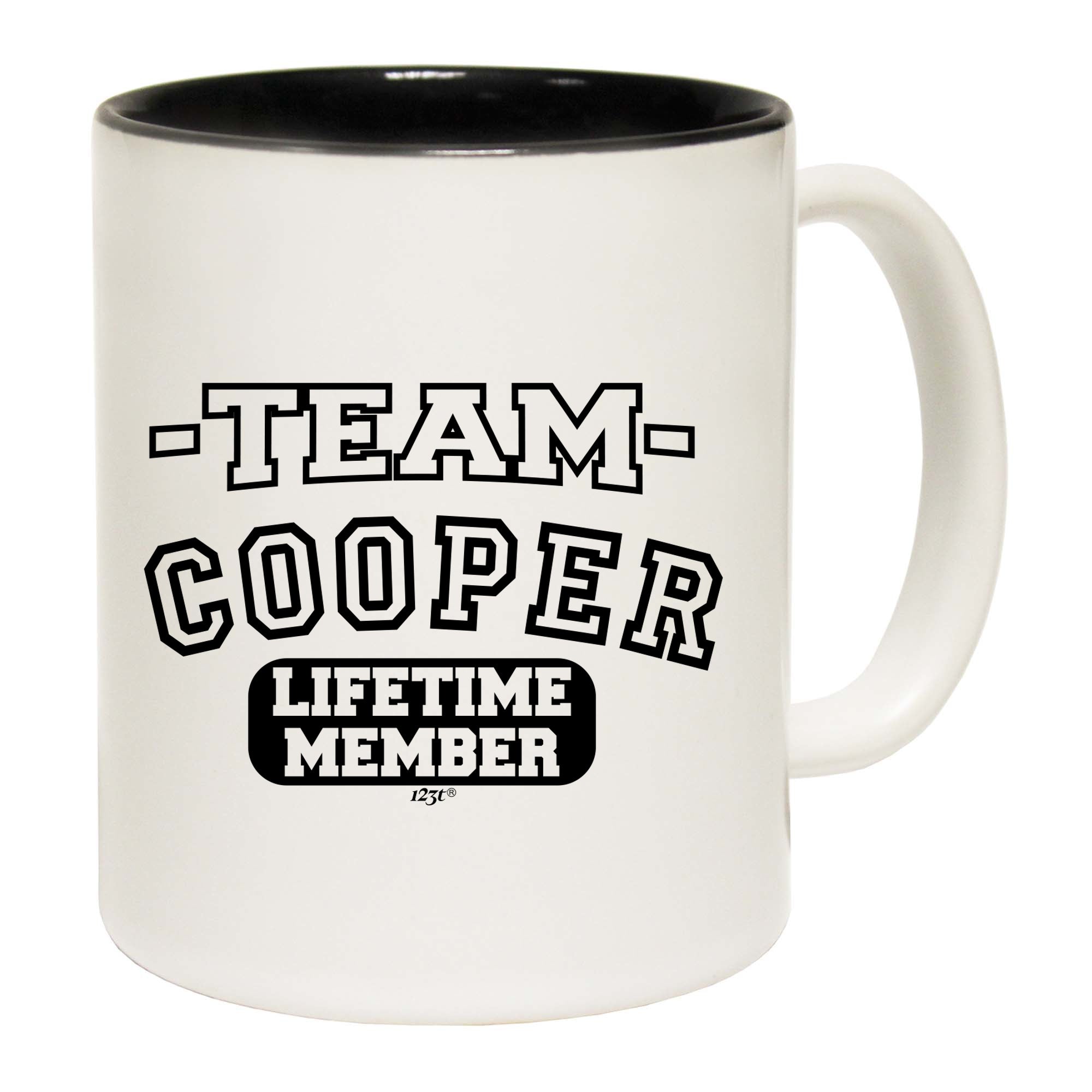 Cooper V2 Team Lifetime Member - Funny Coffee Mug Cup