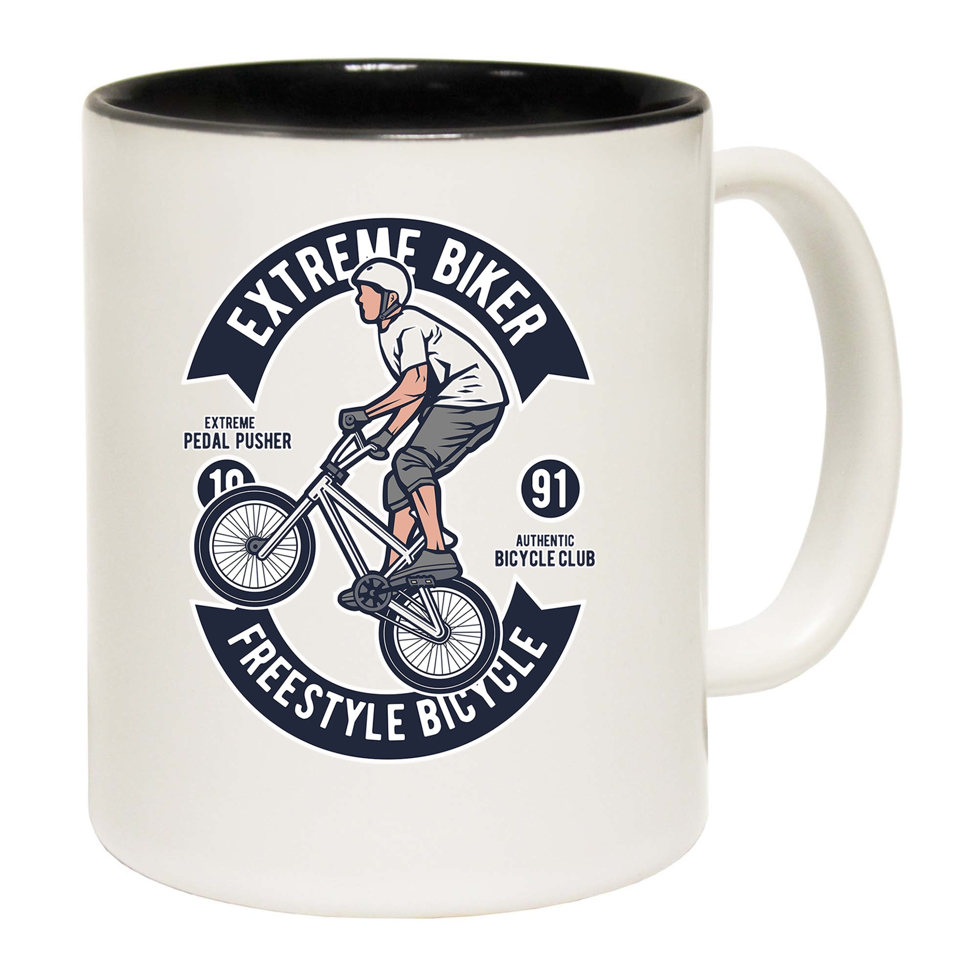 Extreme Bike Freestyle Bicycle - Funny Coffee Mug