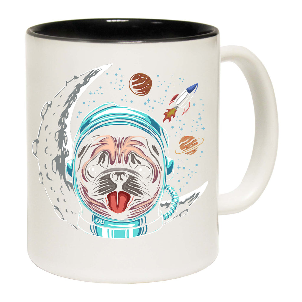 Astronaut Space Pug Dog - Funny Coffee Mug