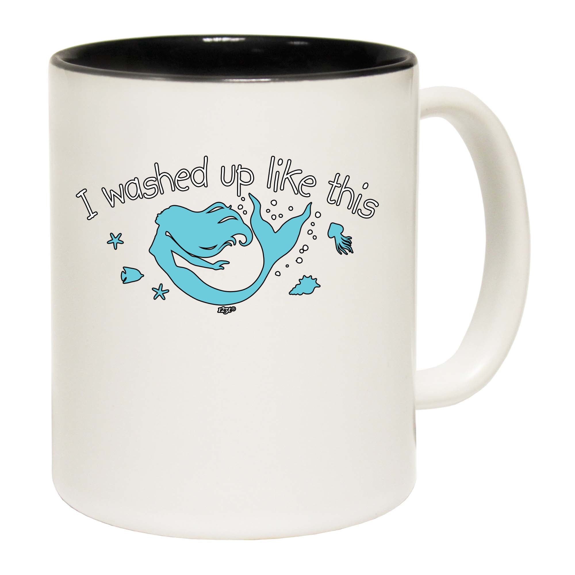 Washed Up Like This Mermaid - Funny Coffee Mug