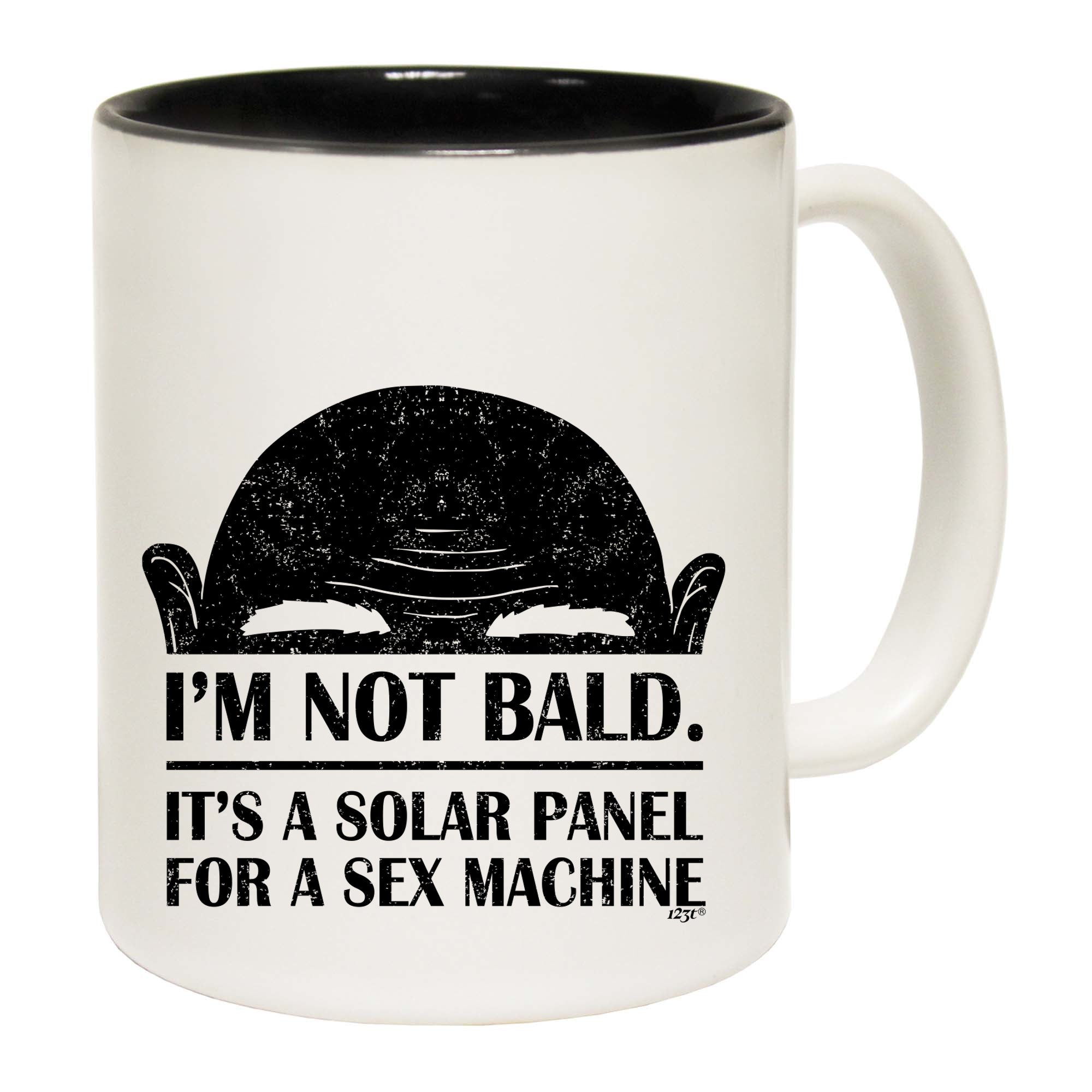 Im Not Bald S X Machine - Funny Coffee Mug Cup