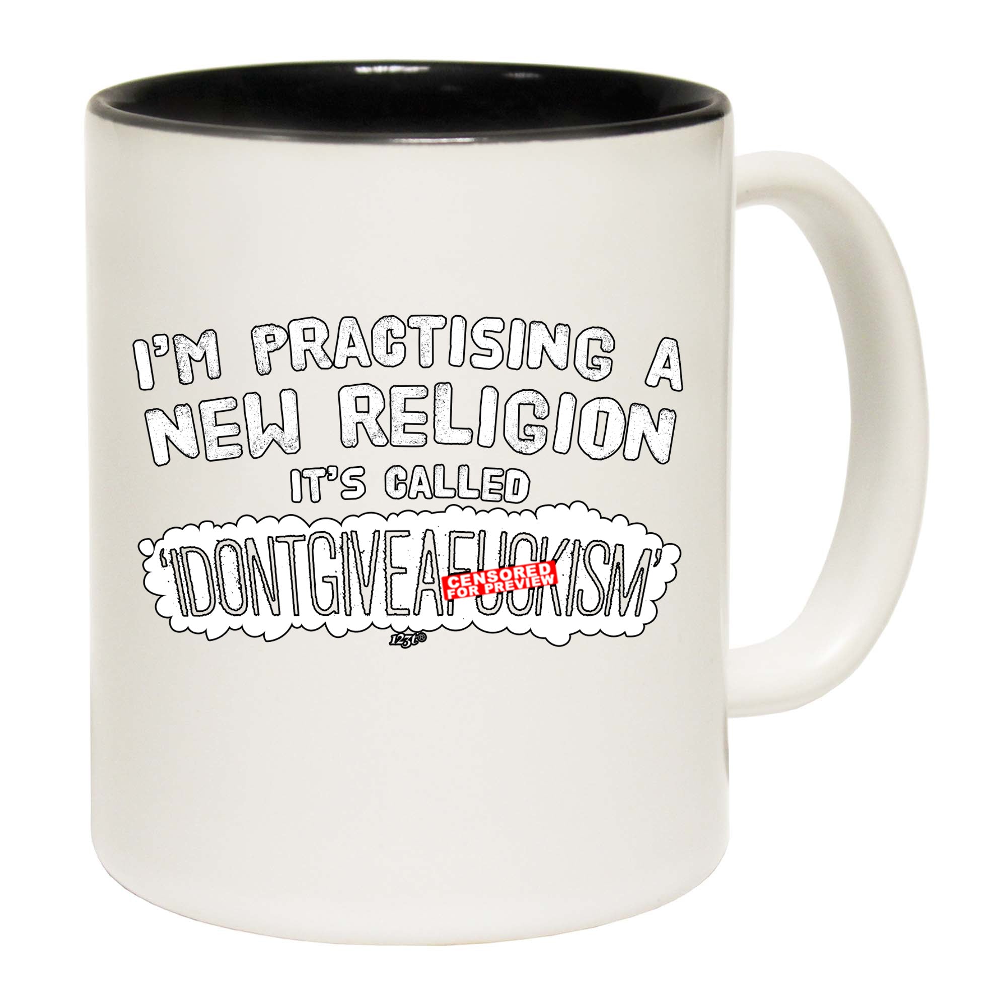 Im Practising A New - Funny Coffee Mug Cup