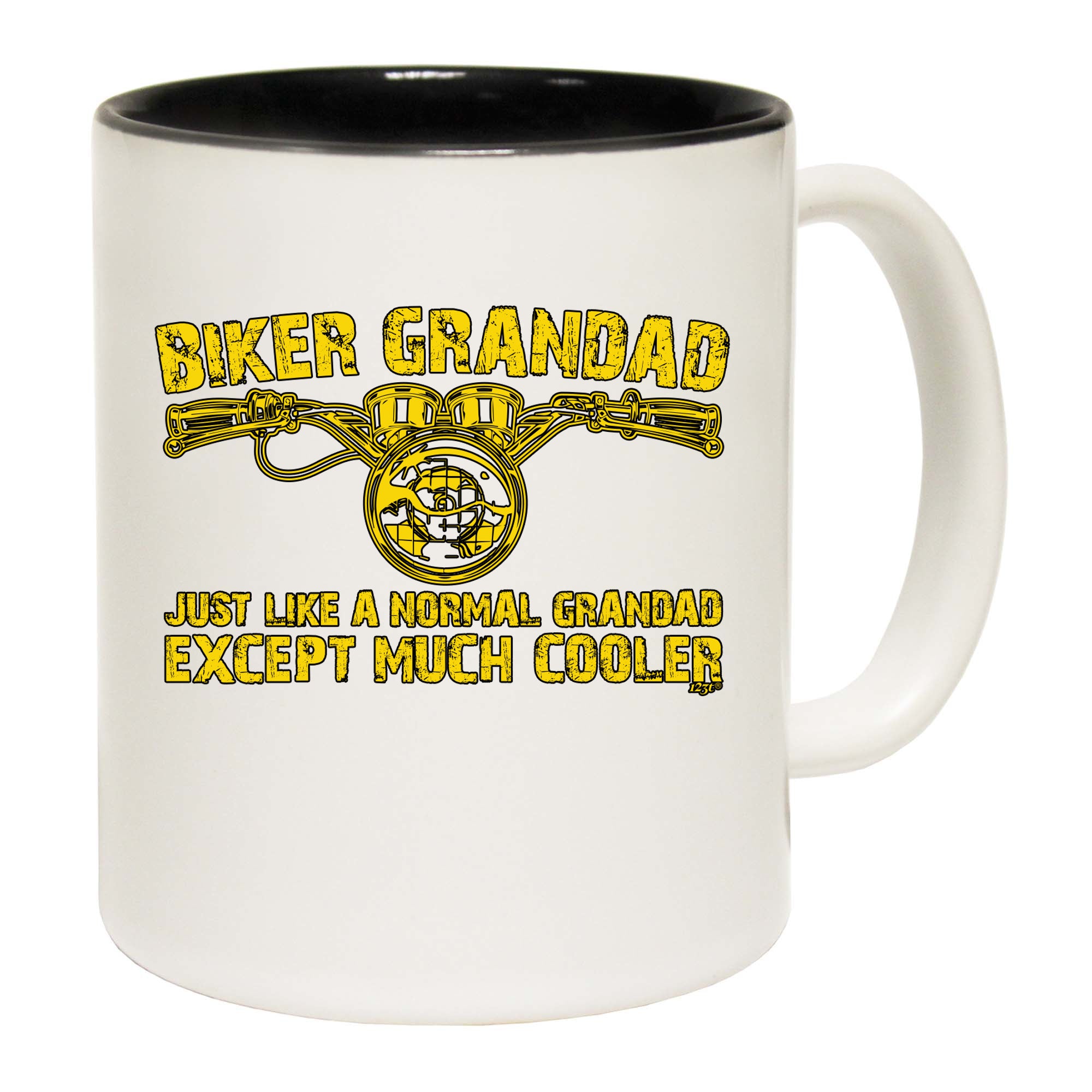 Biker Grandad - Funny Coffee Mug Cup