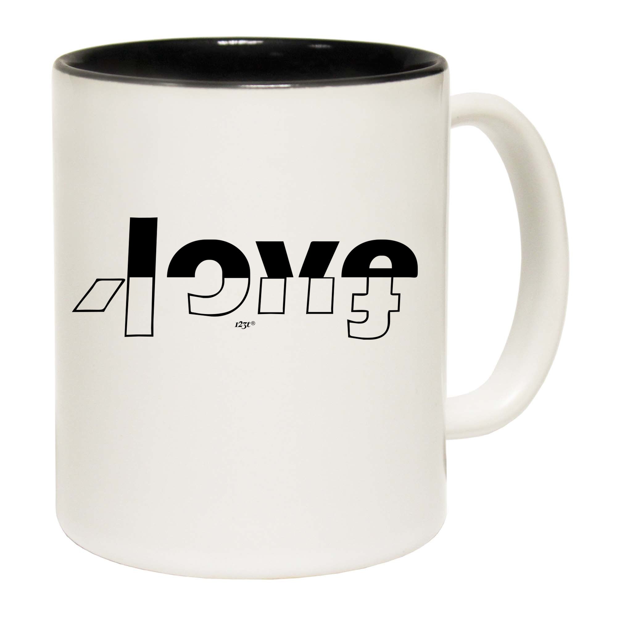Love F K Illusion - Funny Coffee Mug