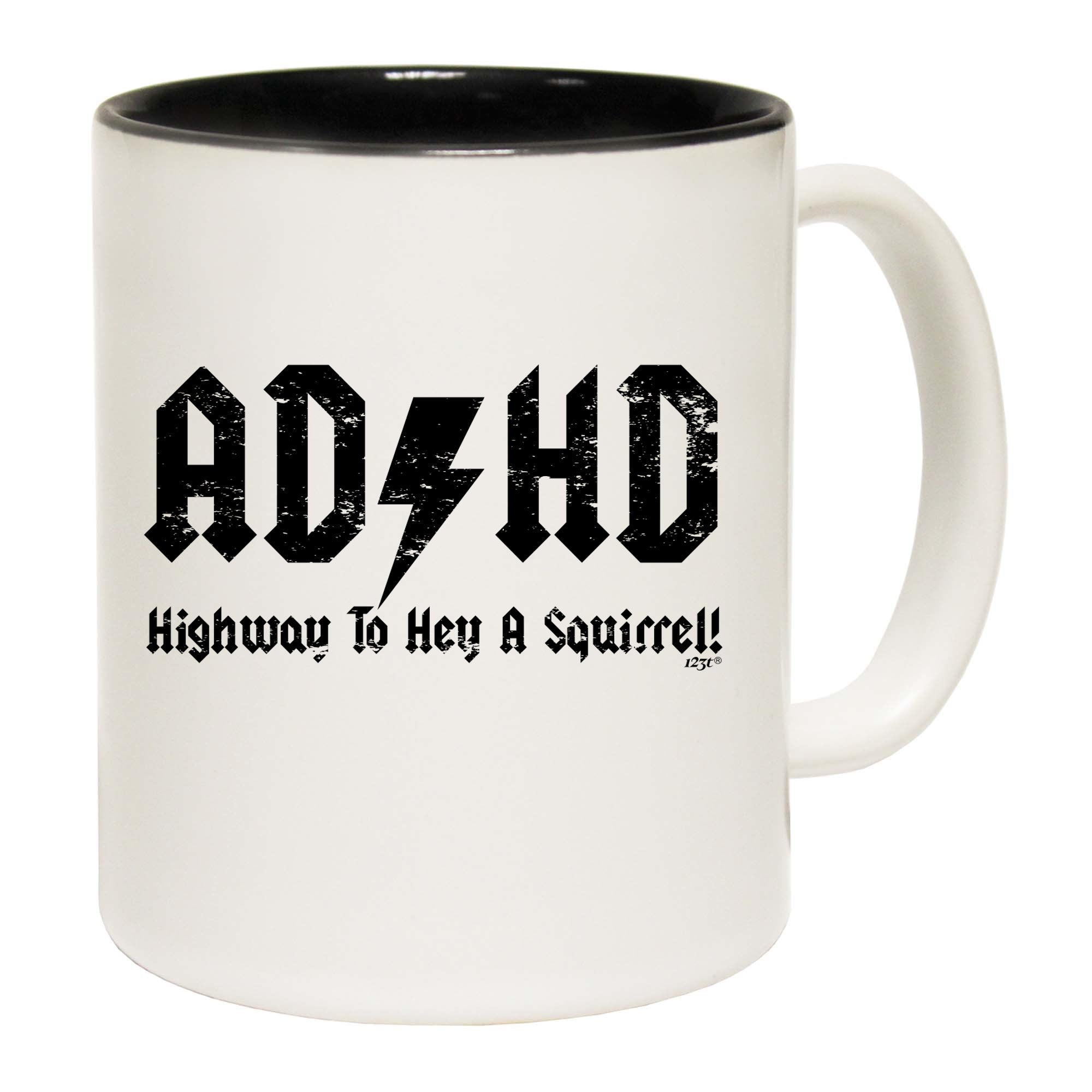 Highway To Hey A Squirrel - Funny Coffee Mug Cup