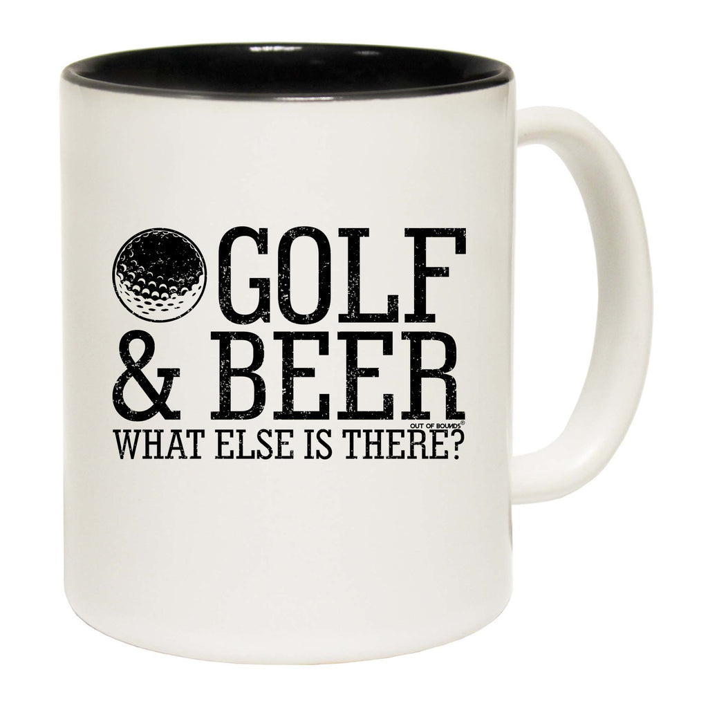 Oob Golf And Beer - Funny Coffee Mug