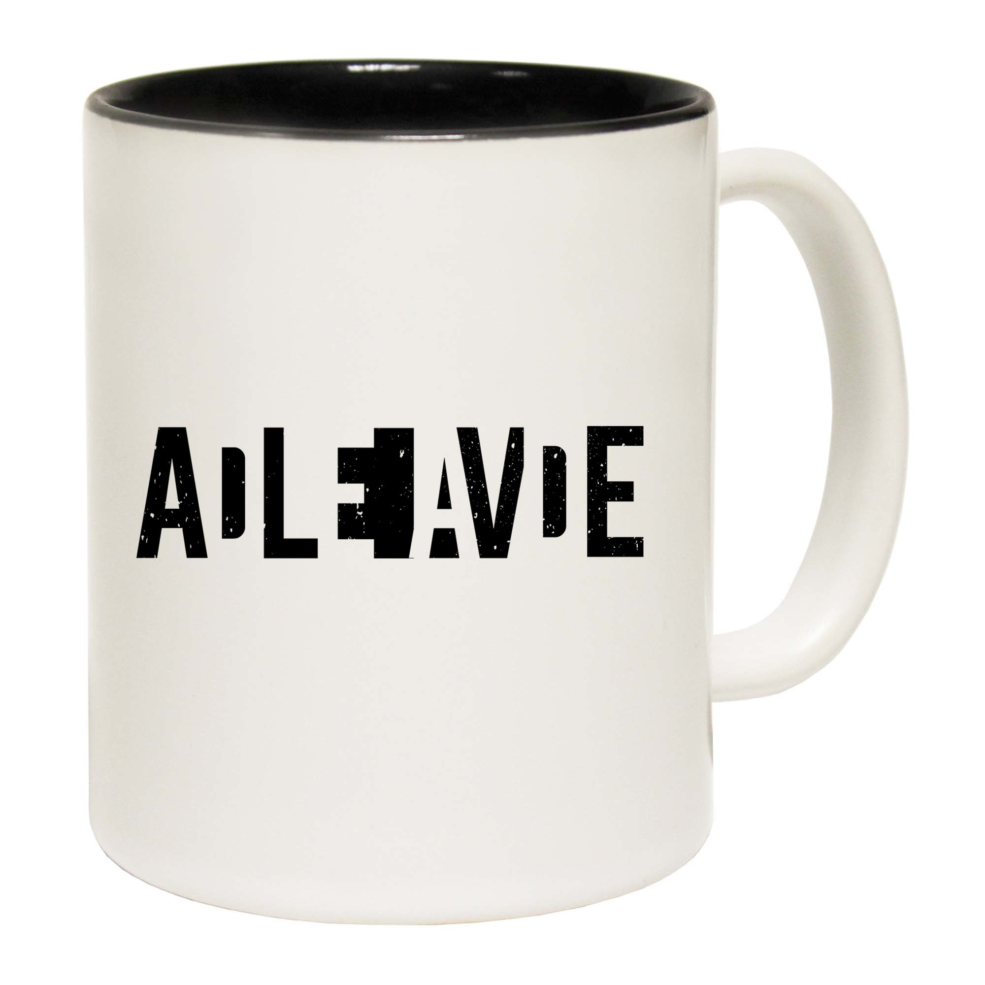 Dead Alive Illusion - Funny Coffee Mug