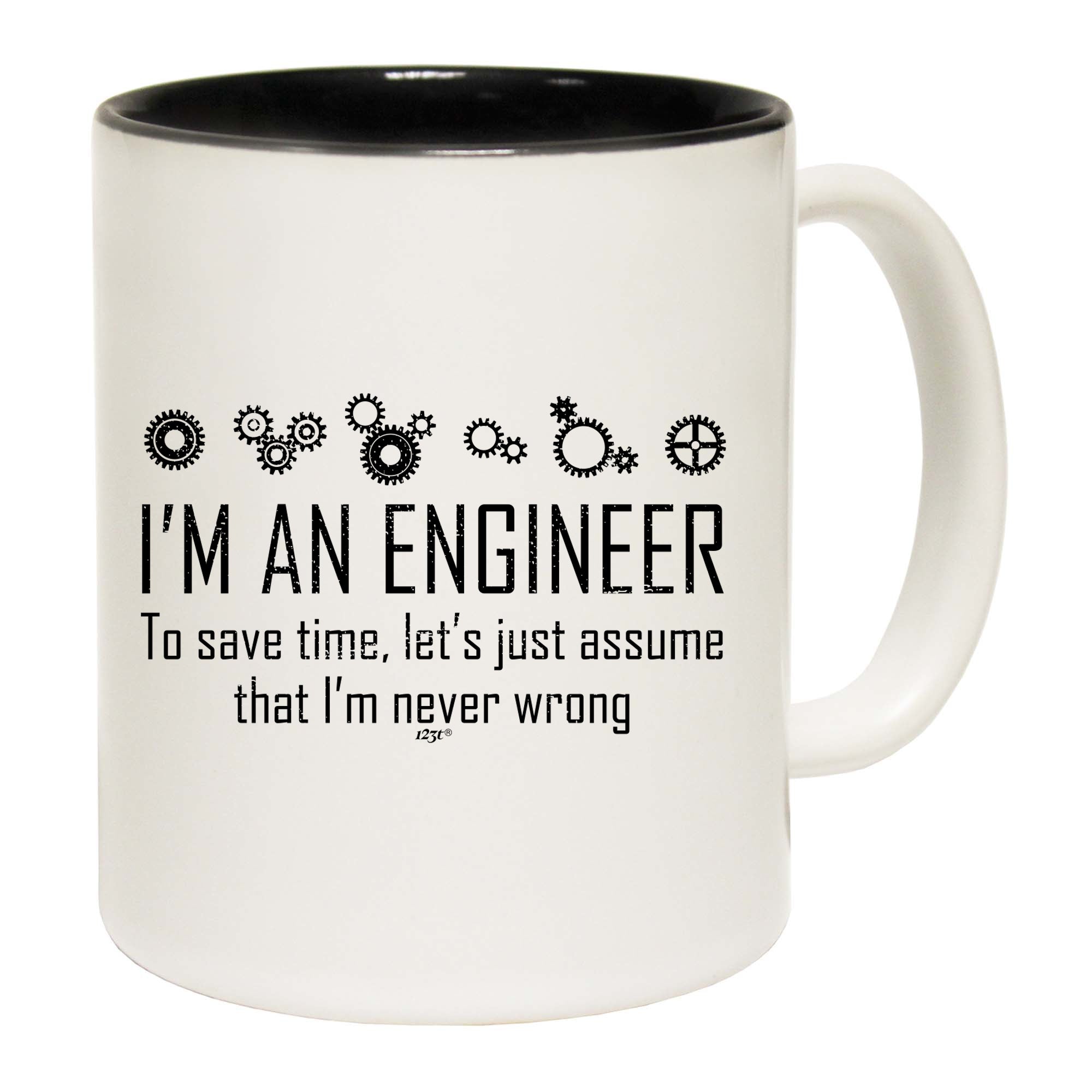 Im An Engineer To Save Time - Funny Coffee Mug Cup