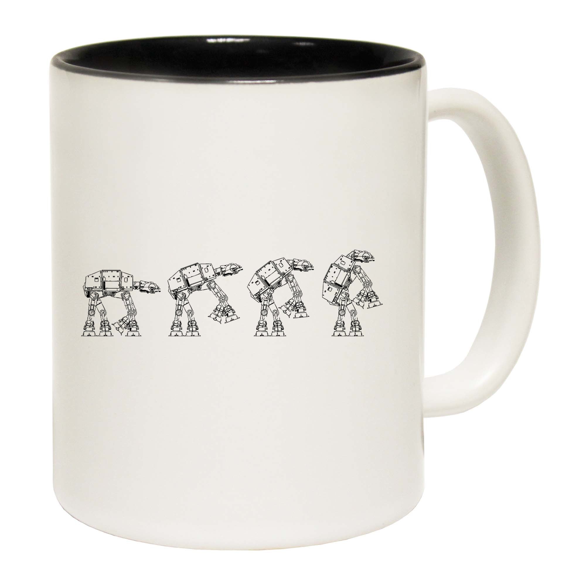 Evolution Sc Fi - Funny Coffee Mug