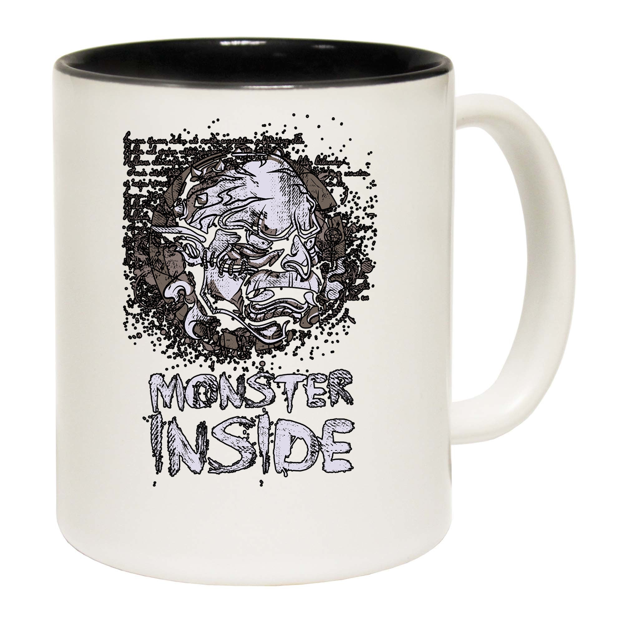 Monster Inside - Funny Coffee Mug