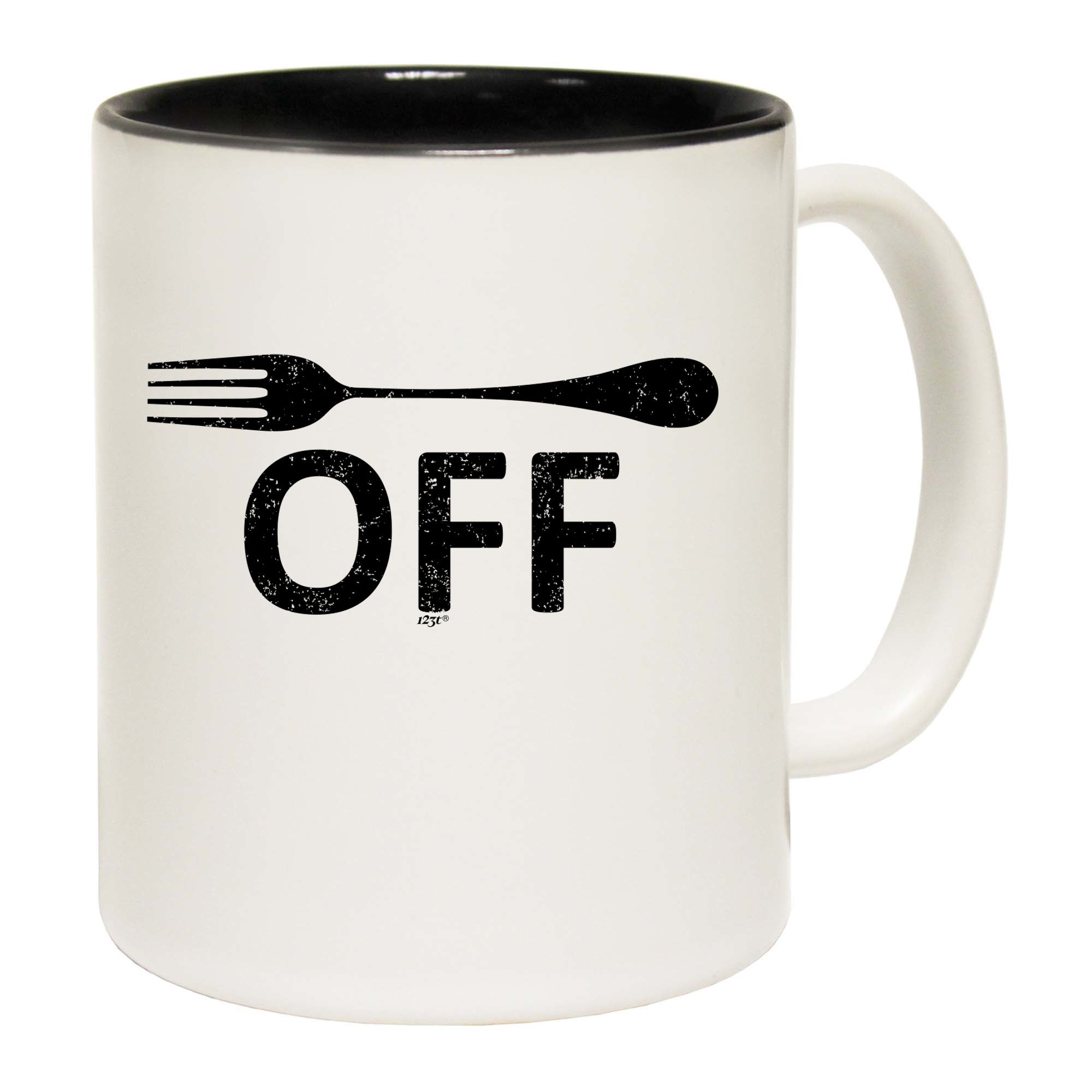 Fork Off - Funny Coffee Mug Cup