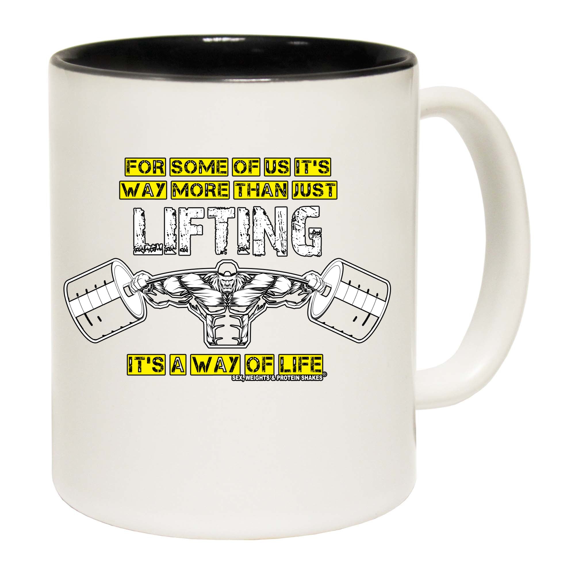Gym Waymore Than Just Lifting - Funny Coffee Mug Cup
