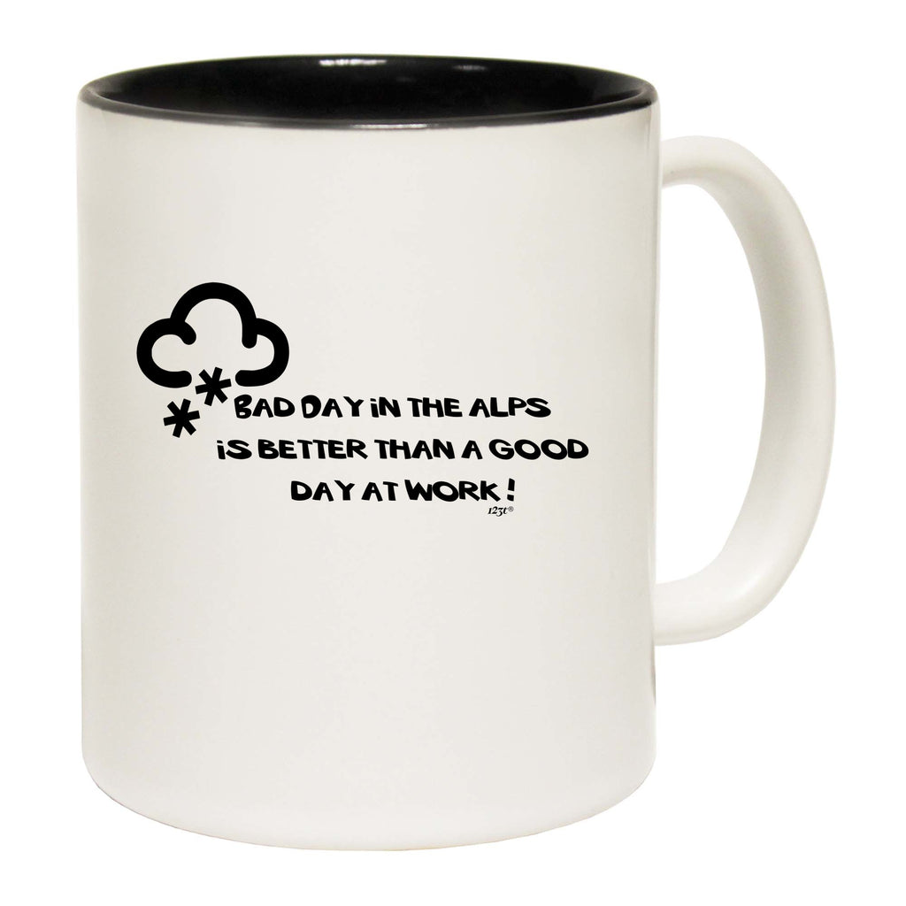 A Bad Day In The Alps - Funny Coffee Mug