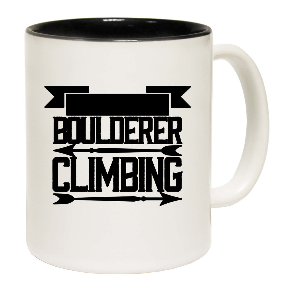 Rock Climbing Average Boulderer Climbing - Funny Coffee Mug