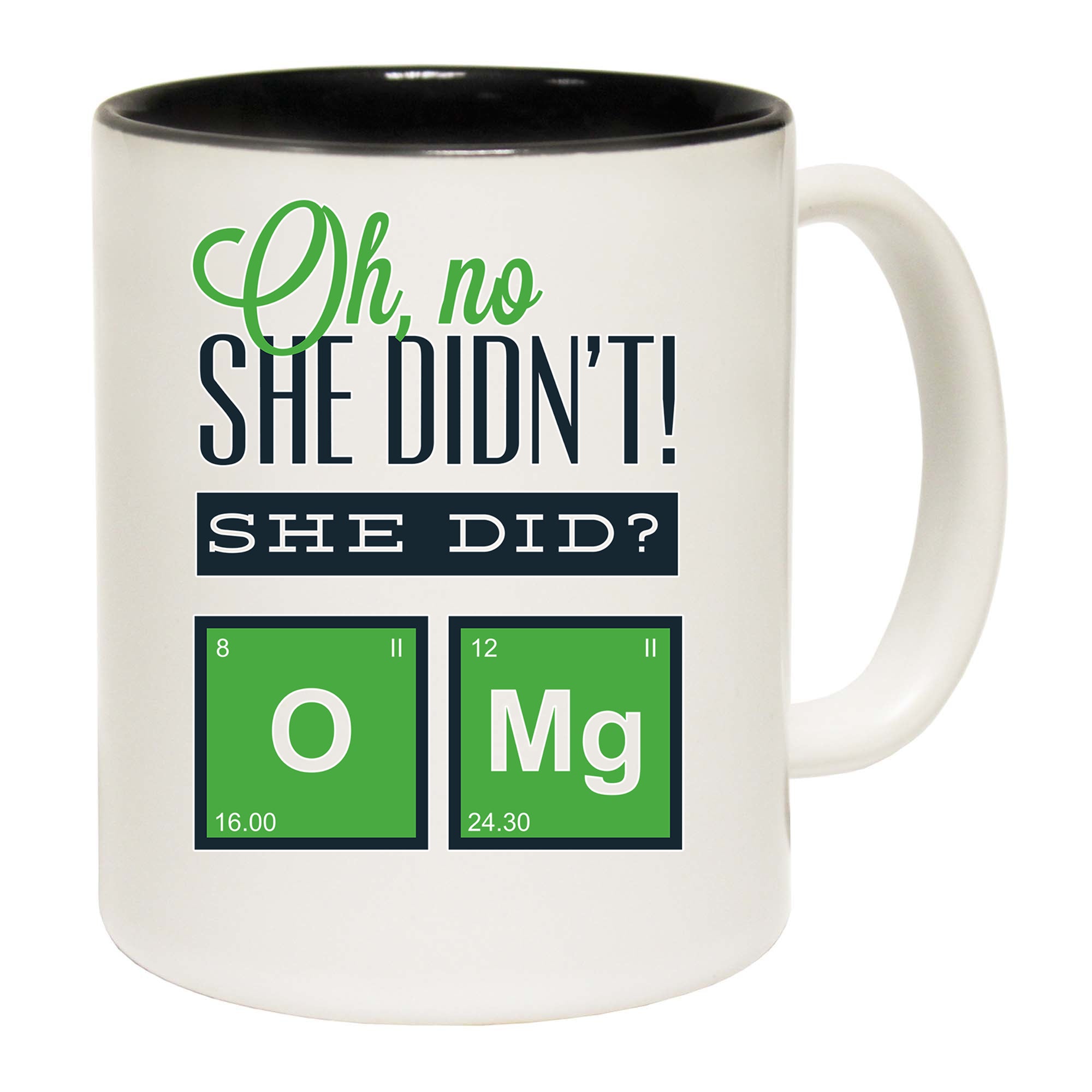 Oh No She Didnt Omg - Funny Coffee Mug
