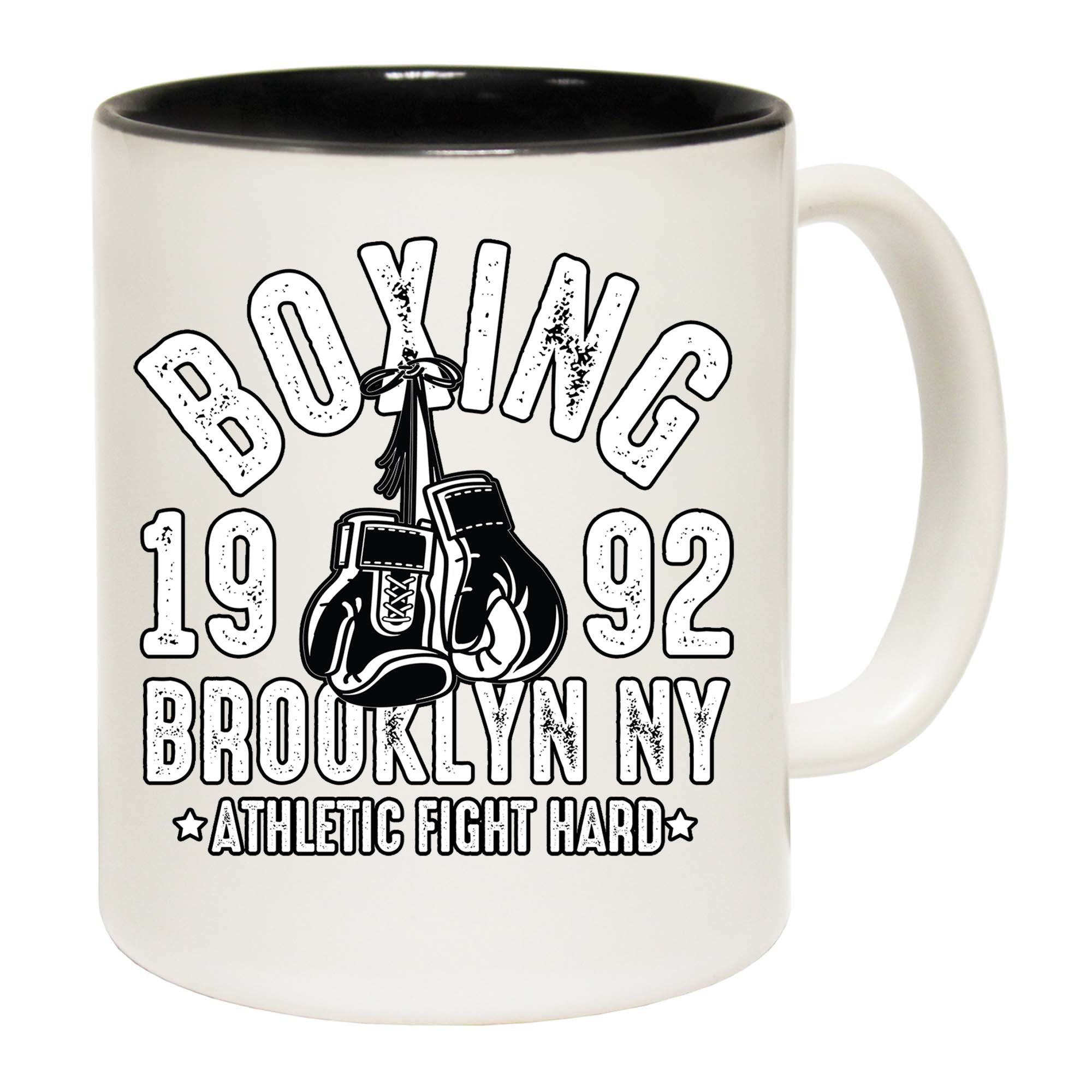 Boxing 1992 Brooklyn New York - Funny Coffee Mug