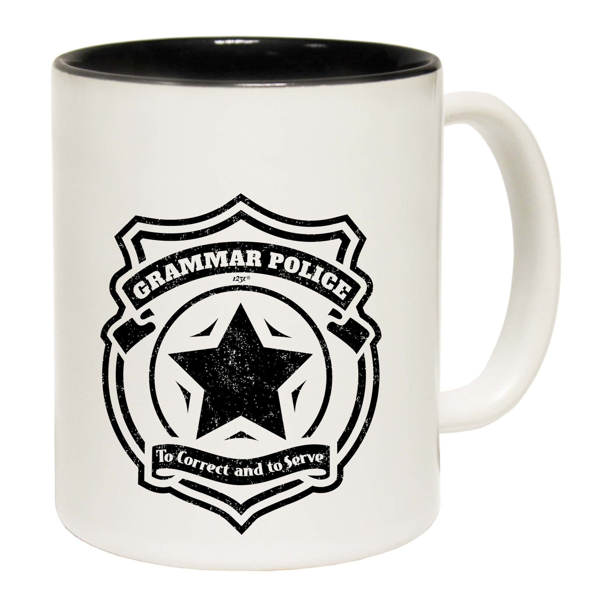 Grammer Police - Funny Coffee Mug Cup