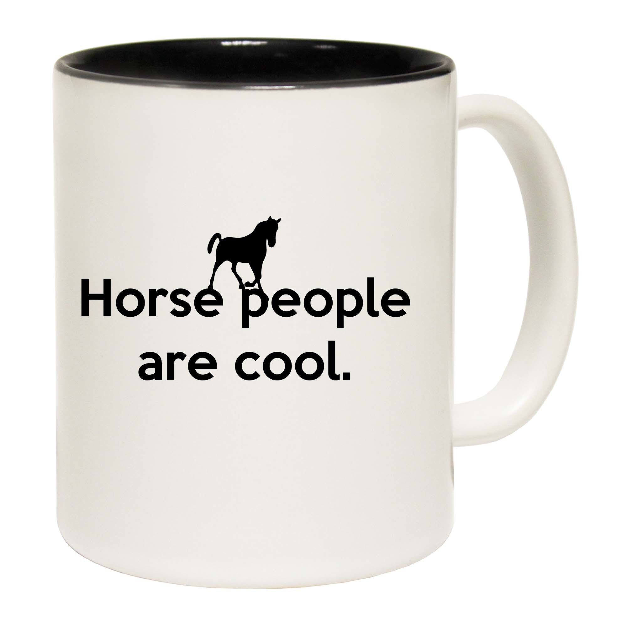 Horse People Are Cool - Funny Coffee Mug Cup