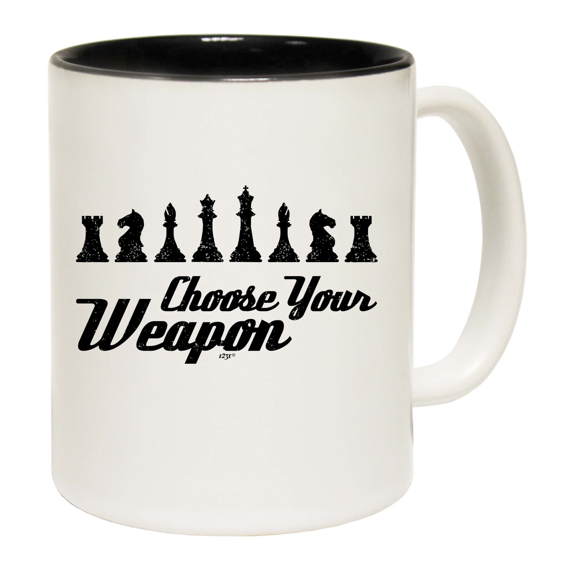 Chess Choose Your Weapon - Funny Coffee Mug Cup