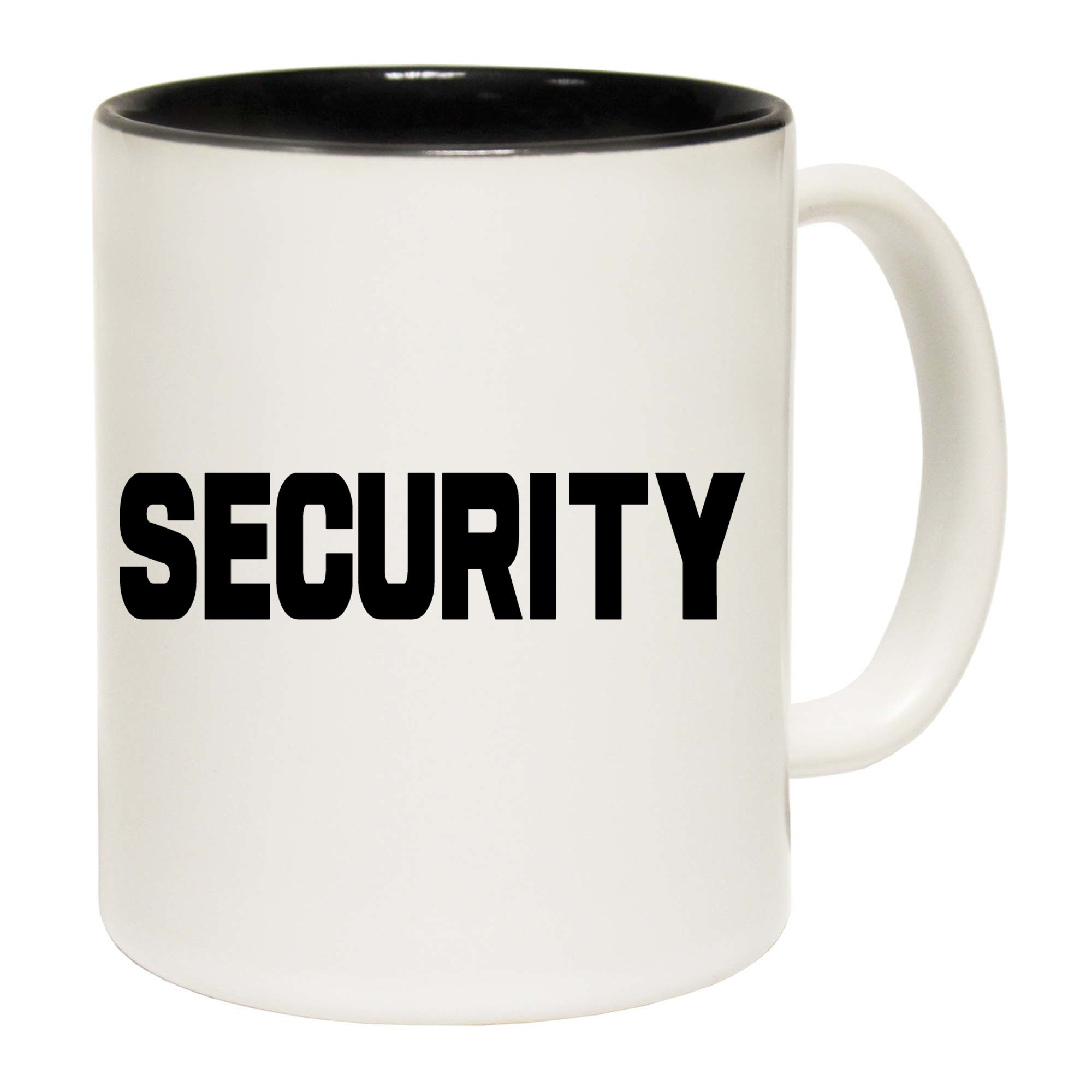 Security Large Front - Funny Coffee Mug