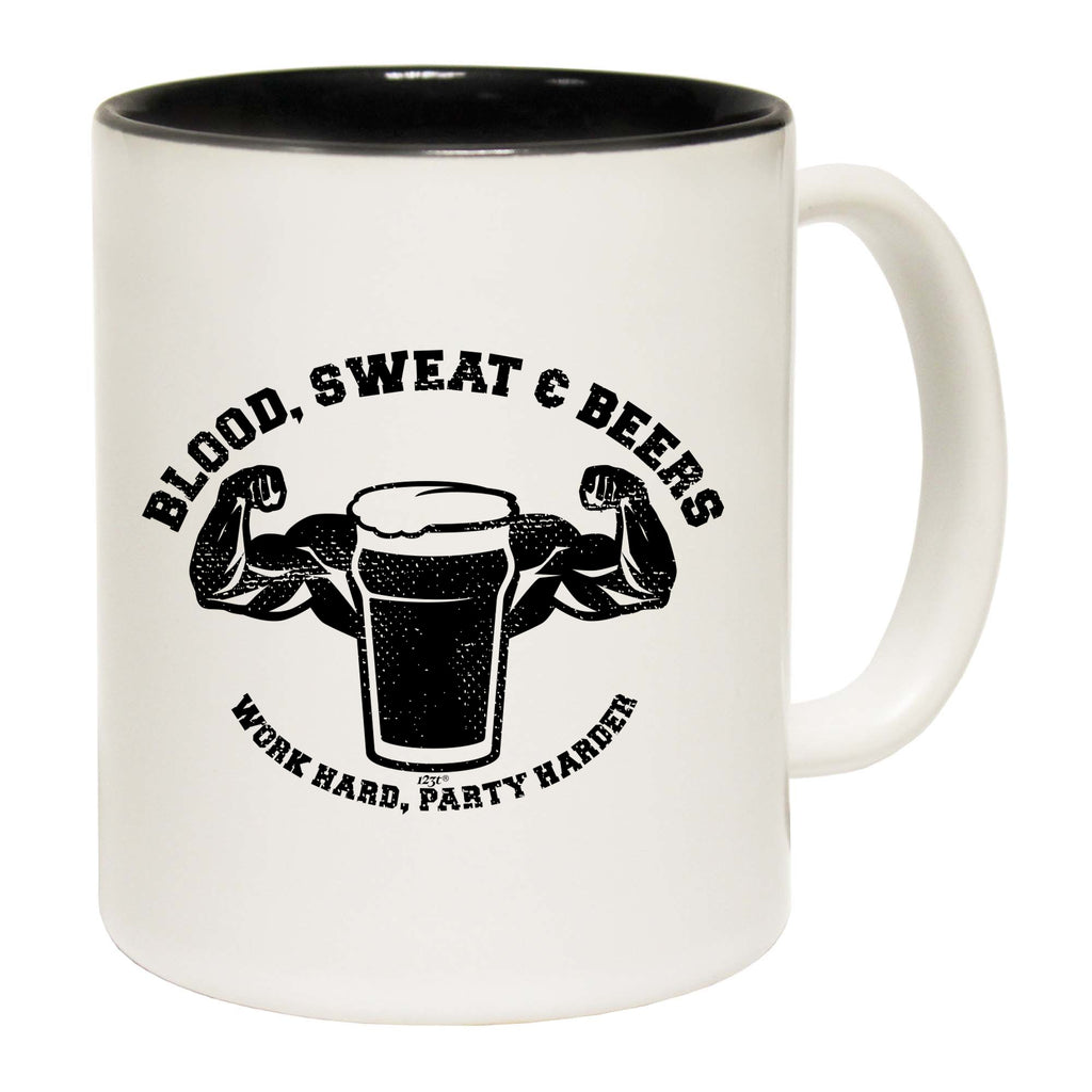 Blood Sweat And Beers Gym - Funny Coffee Mug Cup