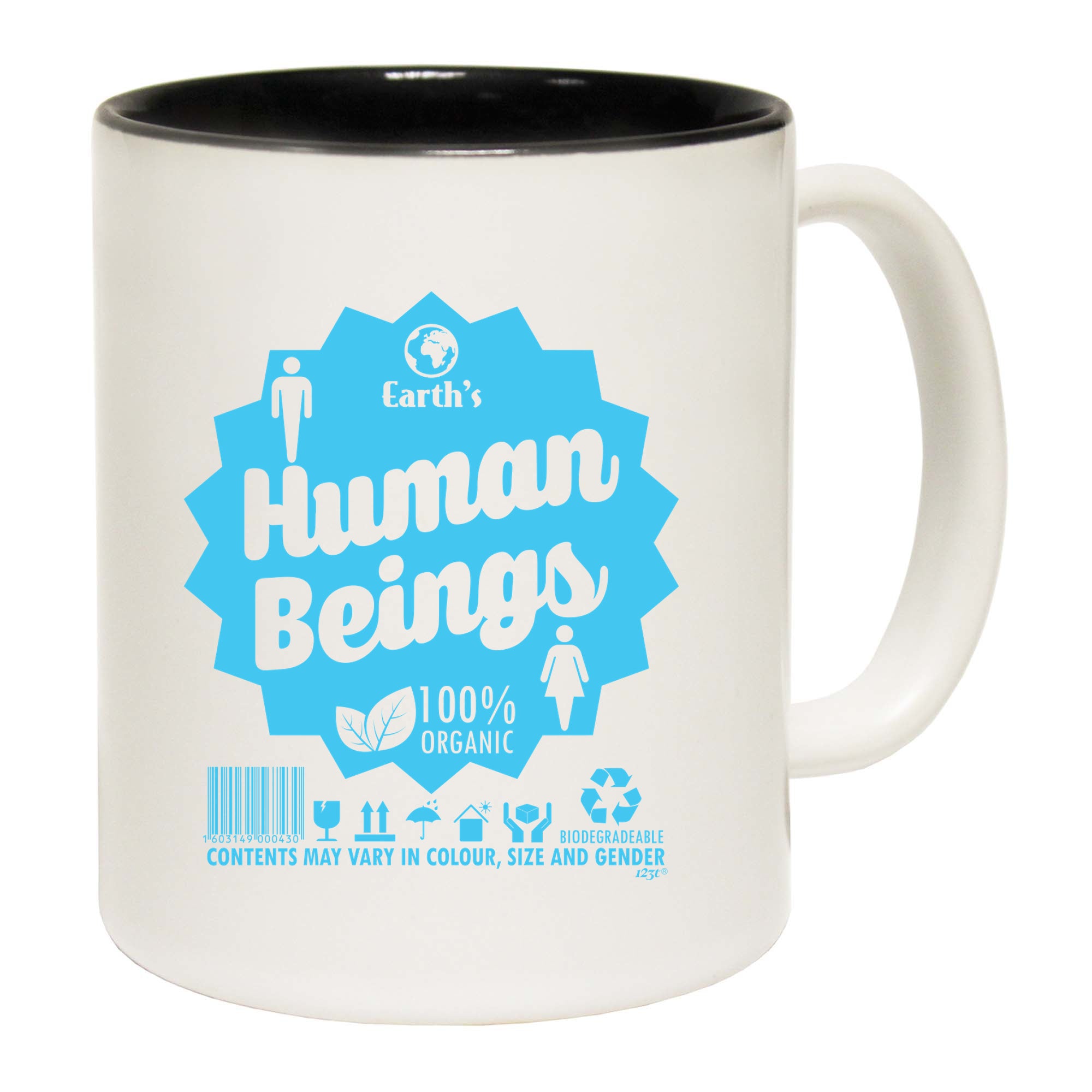 Earths Human Beings - Funny Coffee Mug Cup