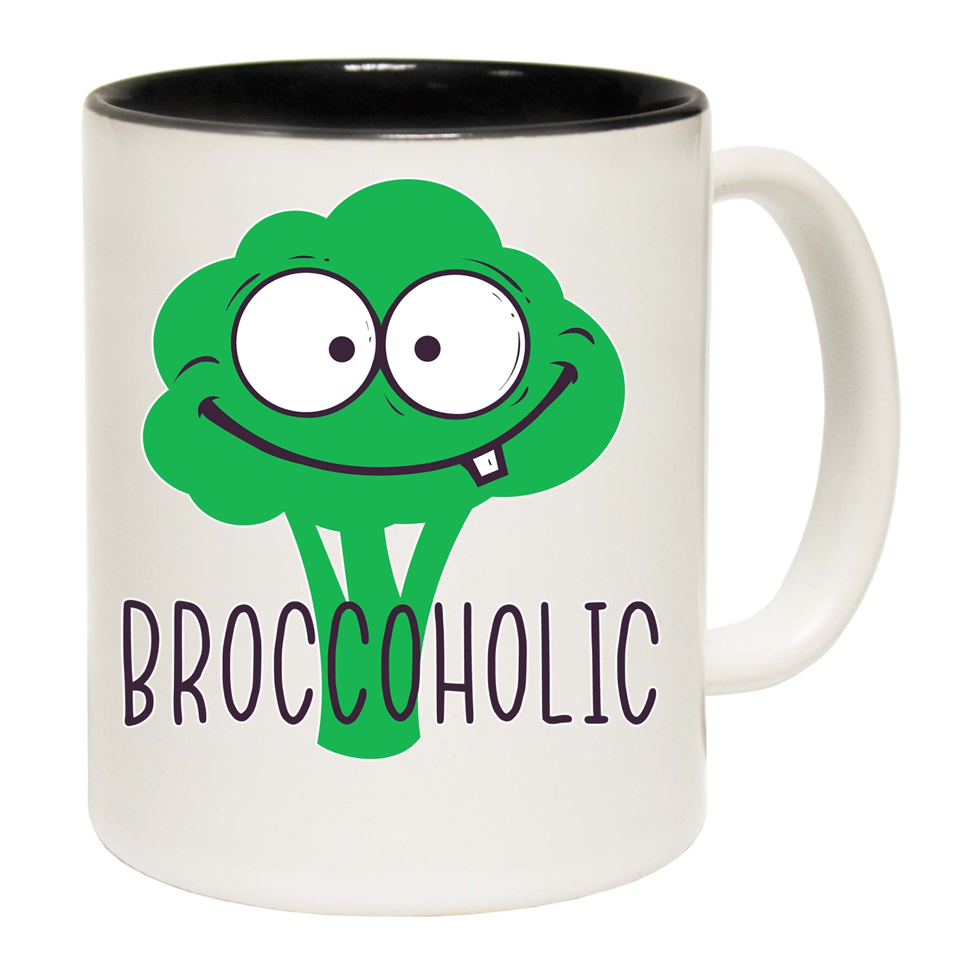 Broccoholic Broccoli - Funny Coffee Mug
