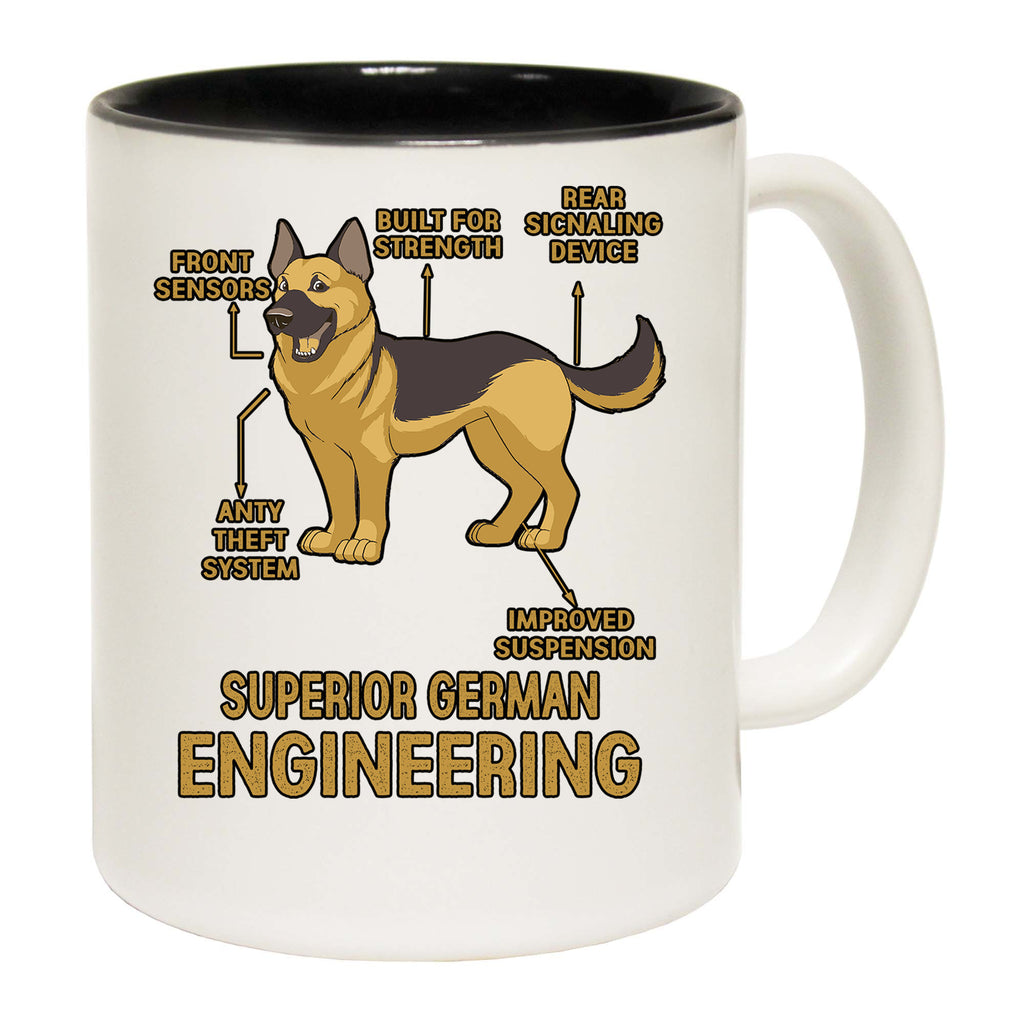 Superior German Engineering German Shepard Dog - Funny Coffee Mug