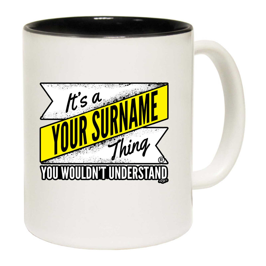 Your Surname V2 Surname Thing - Funny Coffee Mug